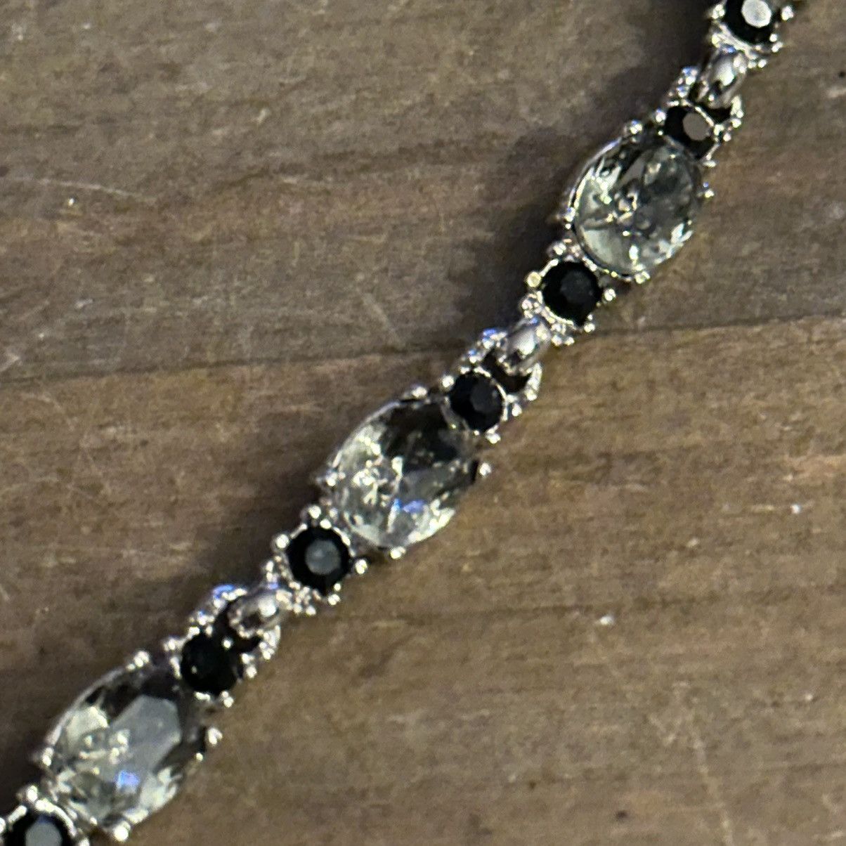Other Smokey quartz and black rhinestone necklace Size ONE SIZE - 4 Thumbnail