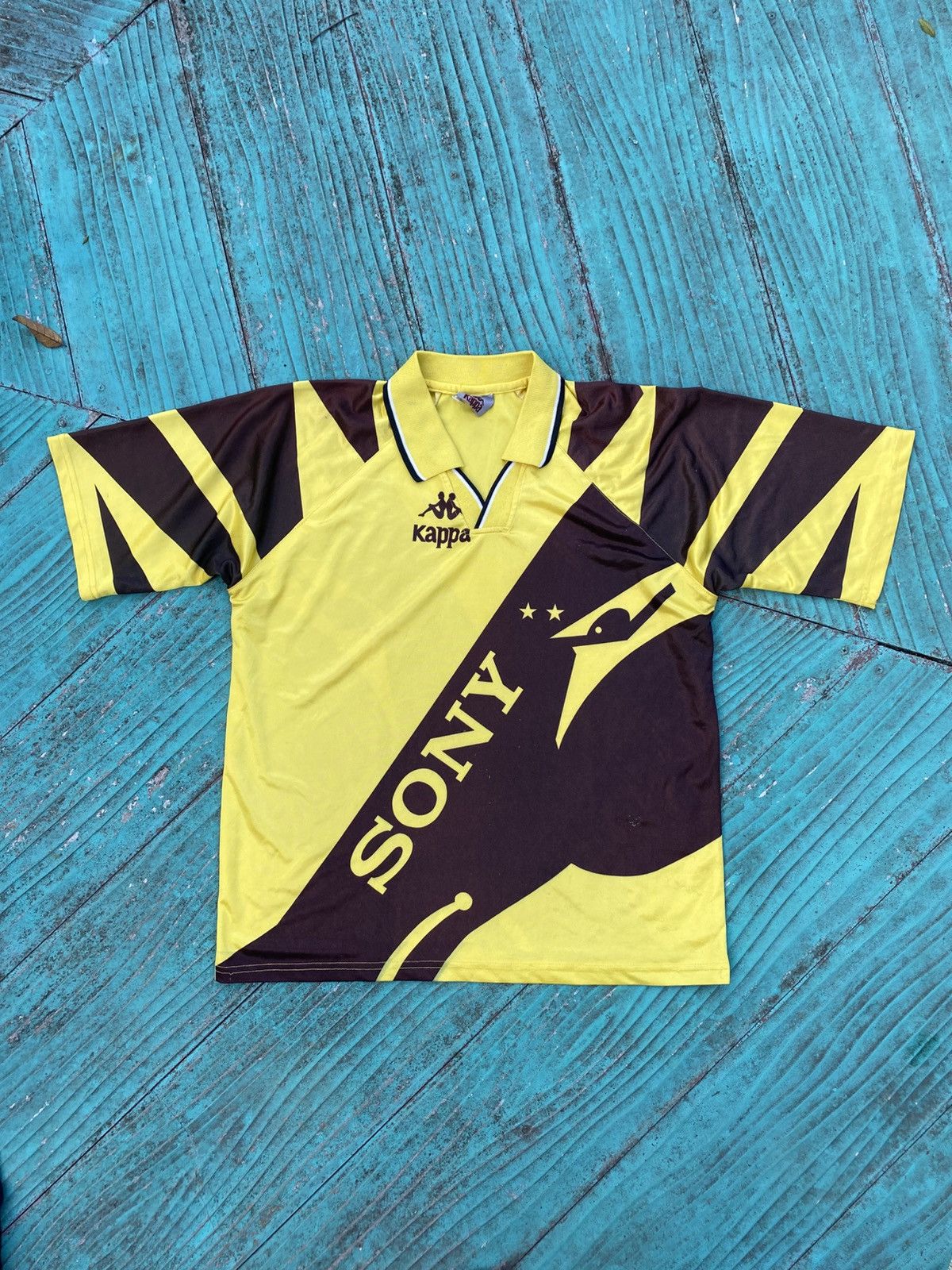 Kappa Kappa x sony vintage jersey Size US XL / EU 56 / 4 - 1 Thumbnail
