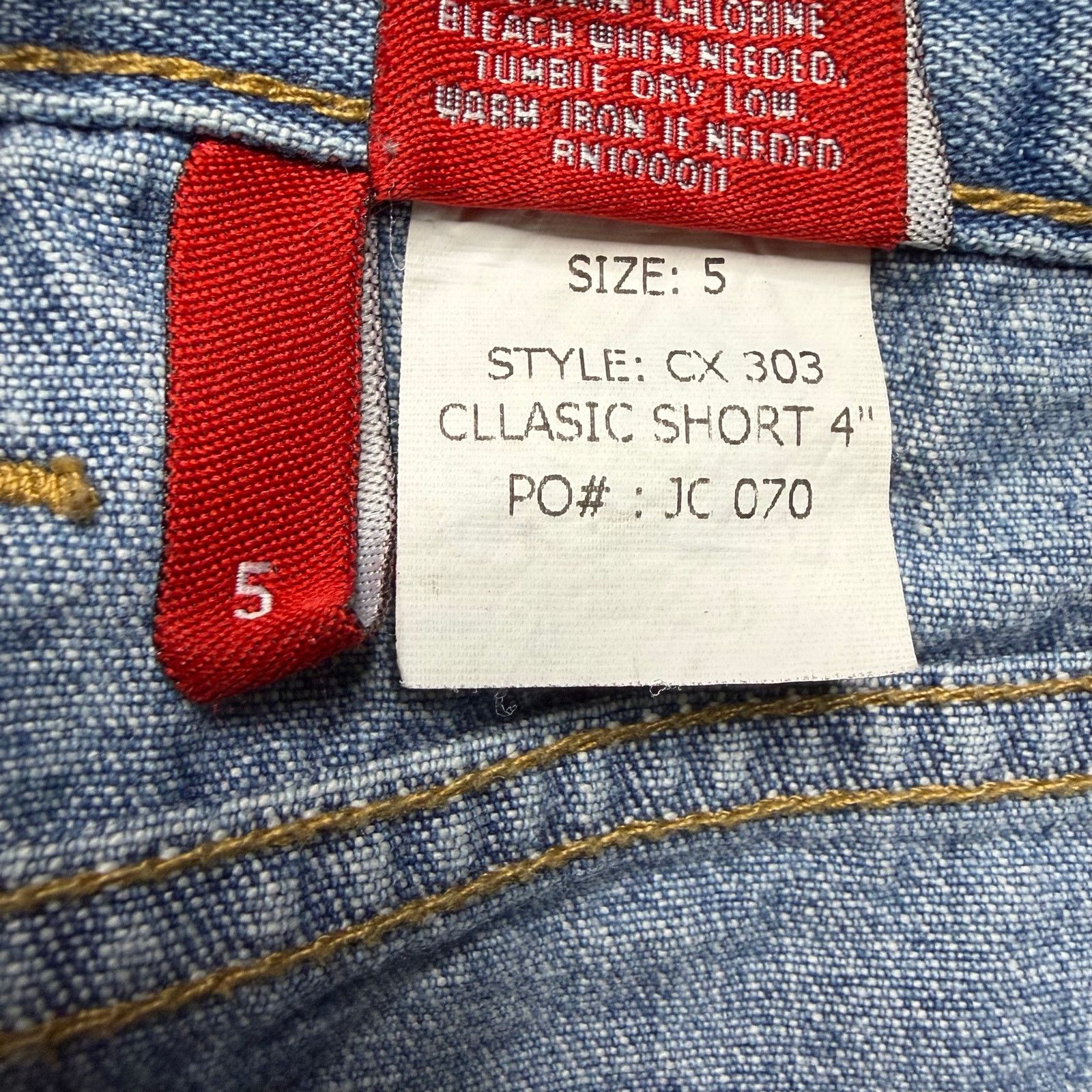 Vintage Bongo Denim Shorts Women’s Size 5 Light Wash Y2K Vintage Size 28" / US 6 / IT 42 - 5 Thumbnail