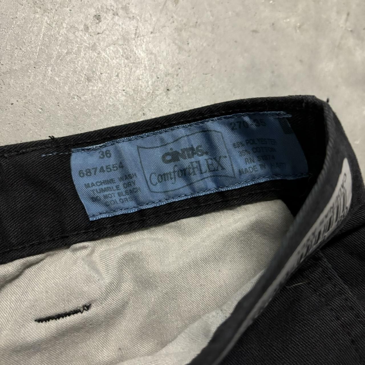 Japanese Brand × Vintage Crazy Vintage Y2K/2000s Baggy Black Skater Workwear Cargo Pants! Size US 36 / EU 52 - 7 Thumbnail