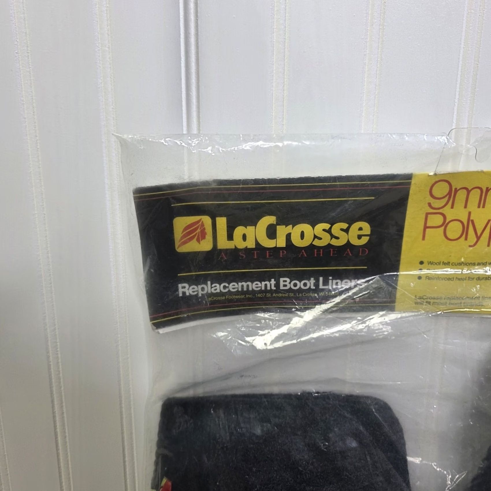 Vintage VINTAGE LaCrosse Boot Liners Wool Felt Black Size 8 Mens Size US 8 / EU 41 - 2 Thumbnail