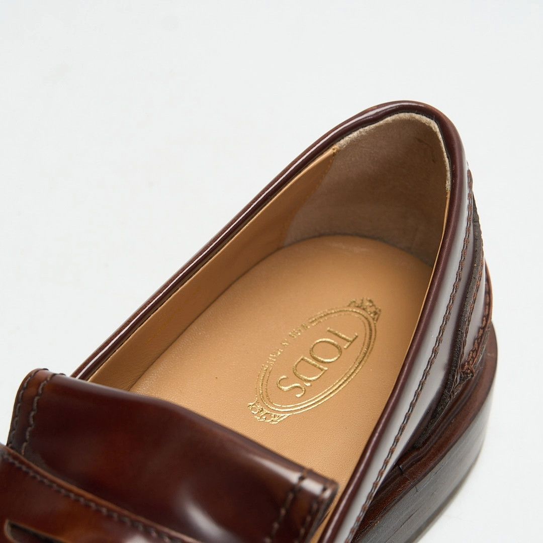 Tod's Women's Vintage Gold Coin Loafers in Brown, Women's (Size 4) — image 6 of 6