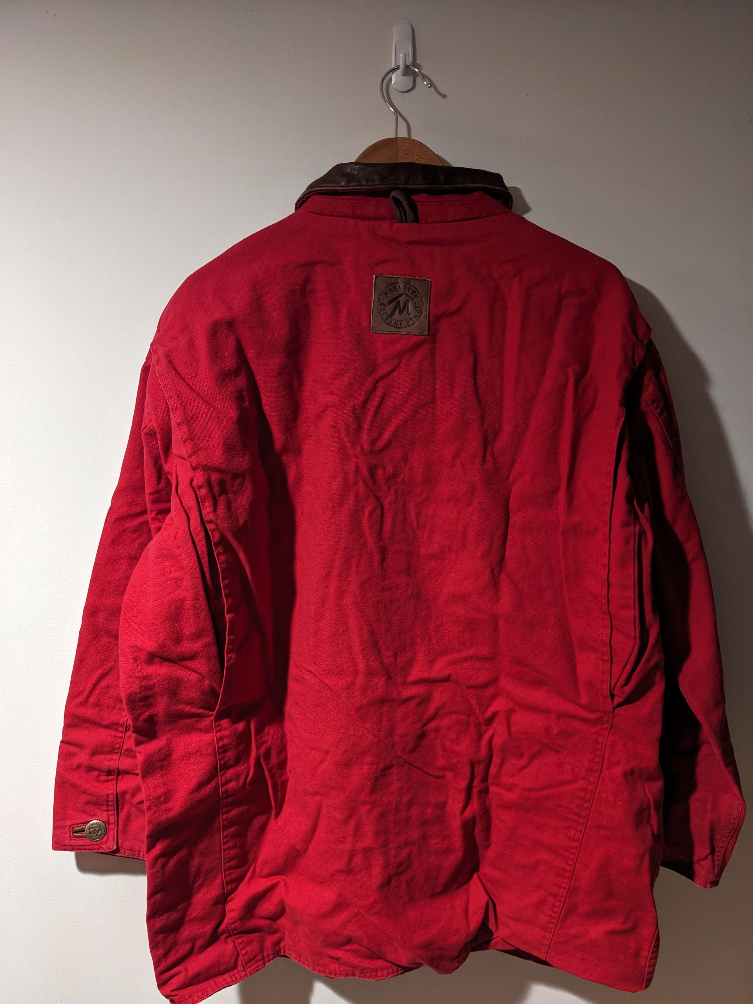 Marlboro × Vintage Vintage 90s Marlboro Country Store Medium Chore Coat Jacket Size US M / EU 48-50 / 2 - 7 Thumbnail