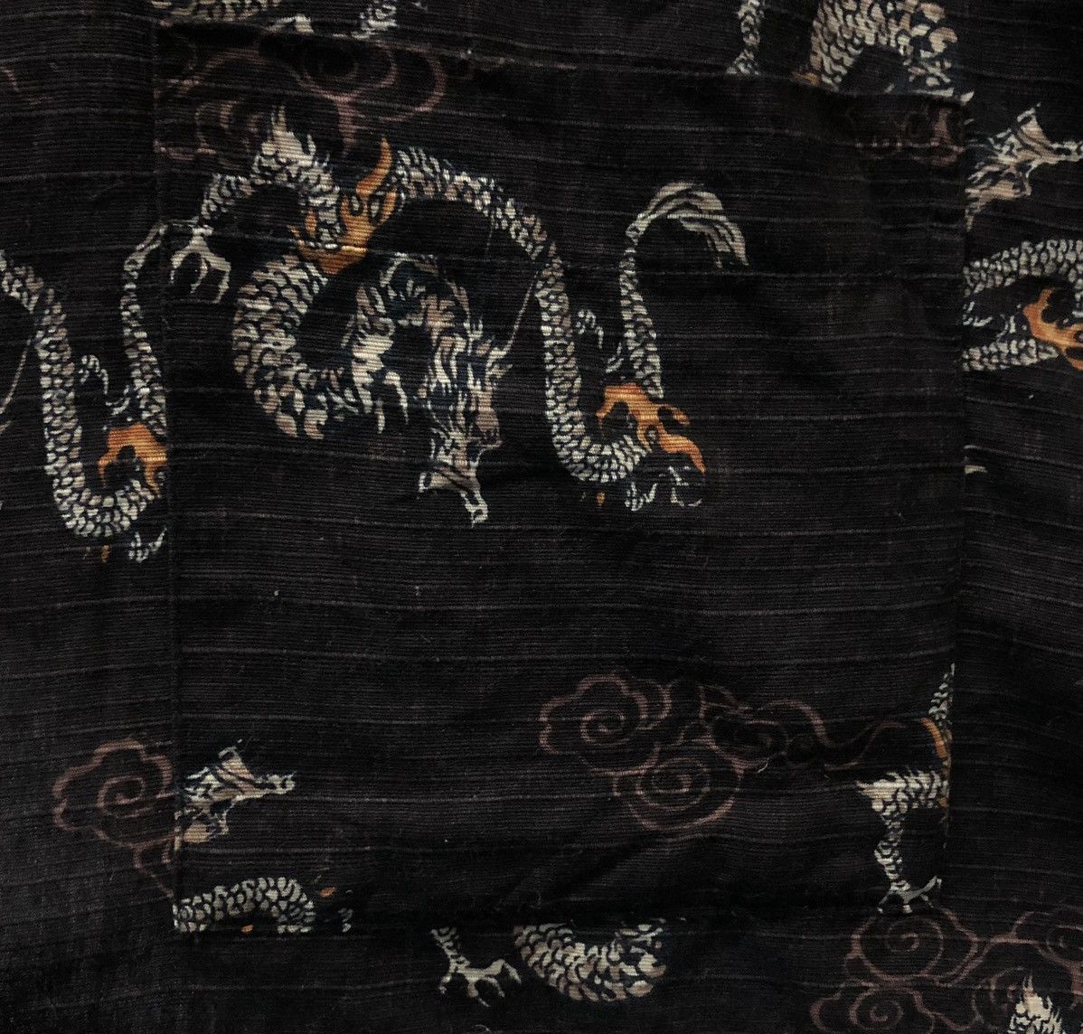 Vintage Vintage Dragon Pattern Kimono Size US XL / EU 56 / 4 - 4 Thumbnail