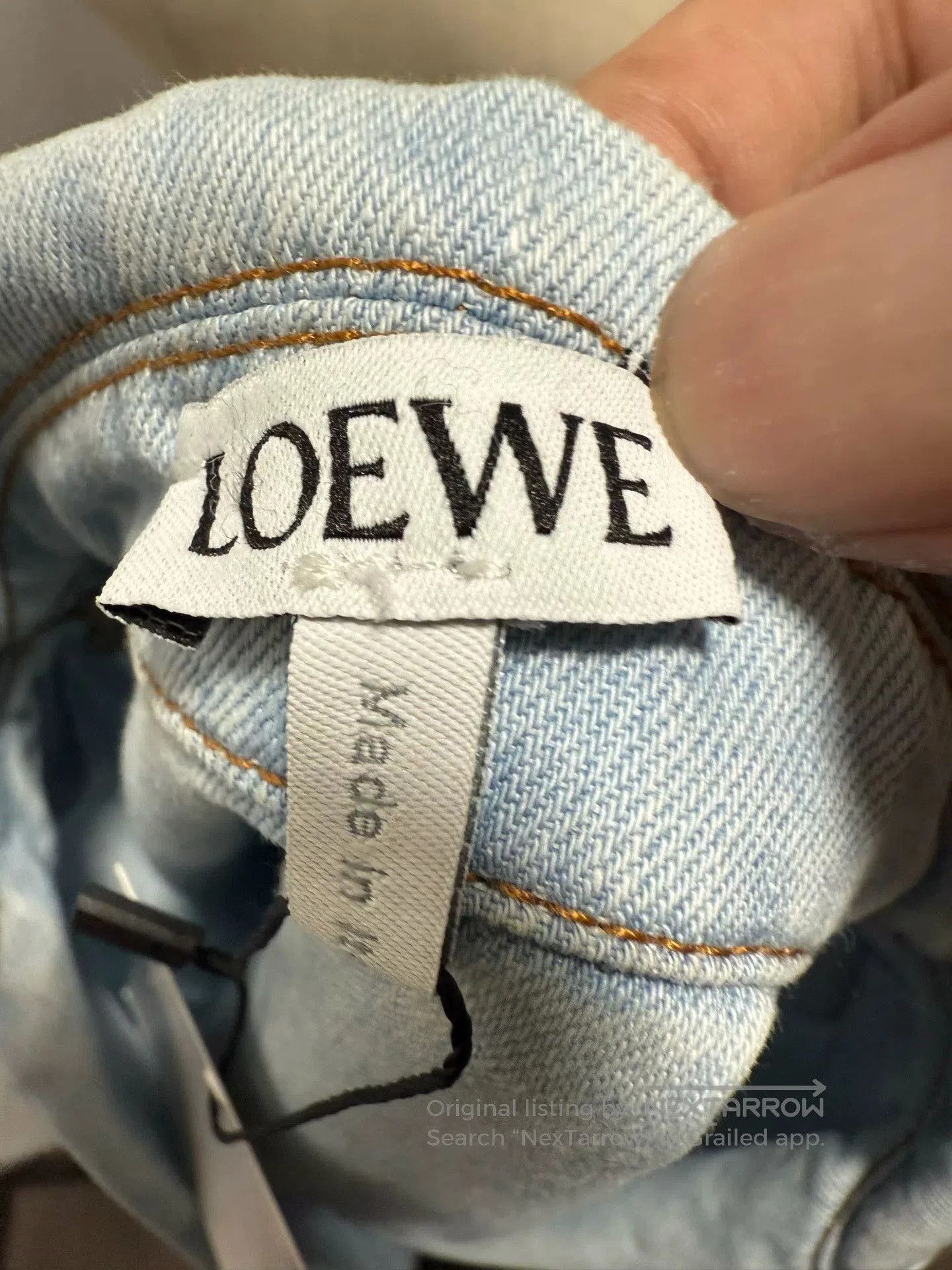 Loewe Loewe Embossed Logo Denim Jacket. Size US XS / EU 42 / 0 - 4 Thumbnail