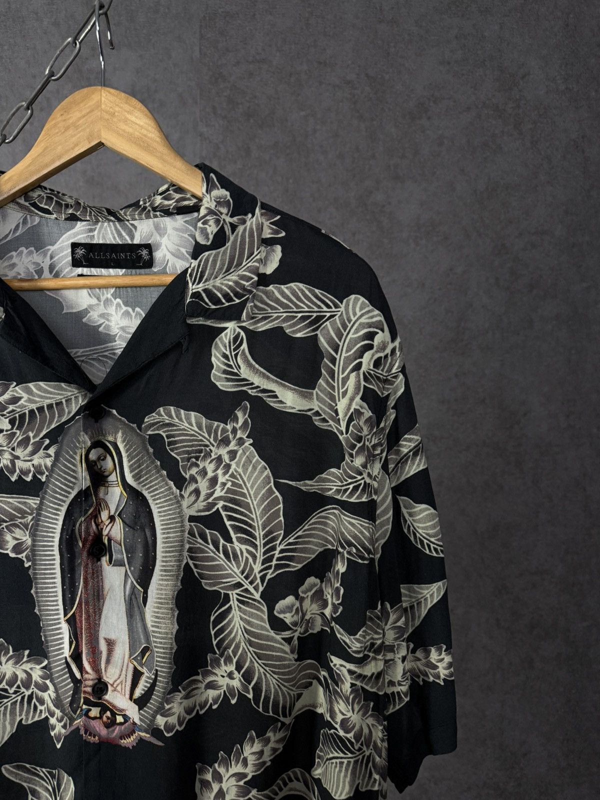 Allsaints Allsaints designer relaxed fit Hawaiian crazy art shirt Size US L / EU 52-54 / 3 - 2 Thumbnail