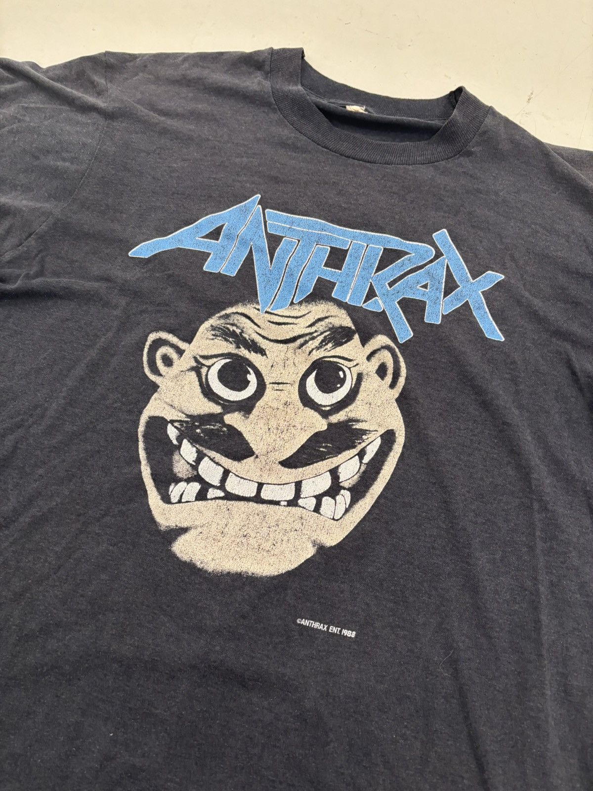 Band Tees 1988 Anthax vintage t-shirt Size US M / EU 48-50 / 2 - 2 Thumbnail