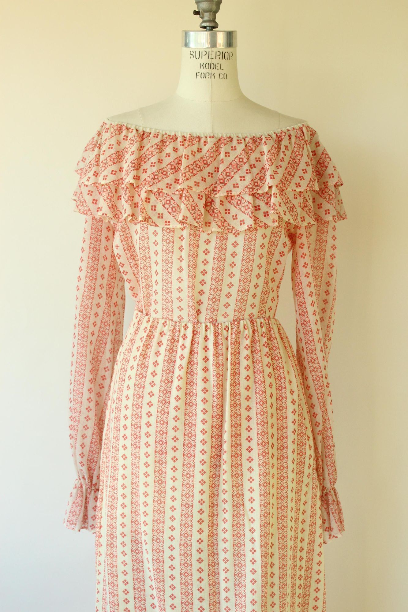 Neiman Marcus Vintage 1960s 1970s Skirt and Blouse, Neiman-Marcus Orange a Size L / US 10 / IT 46 - 6 Thumbnail