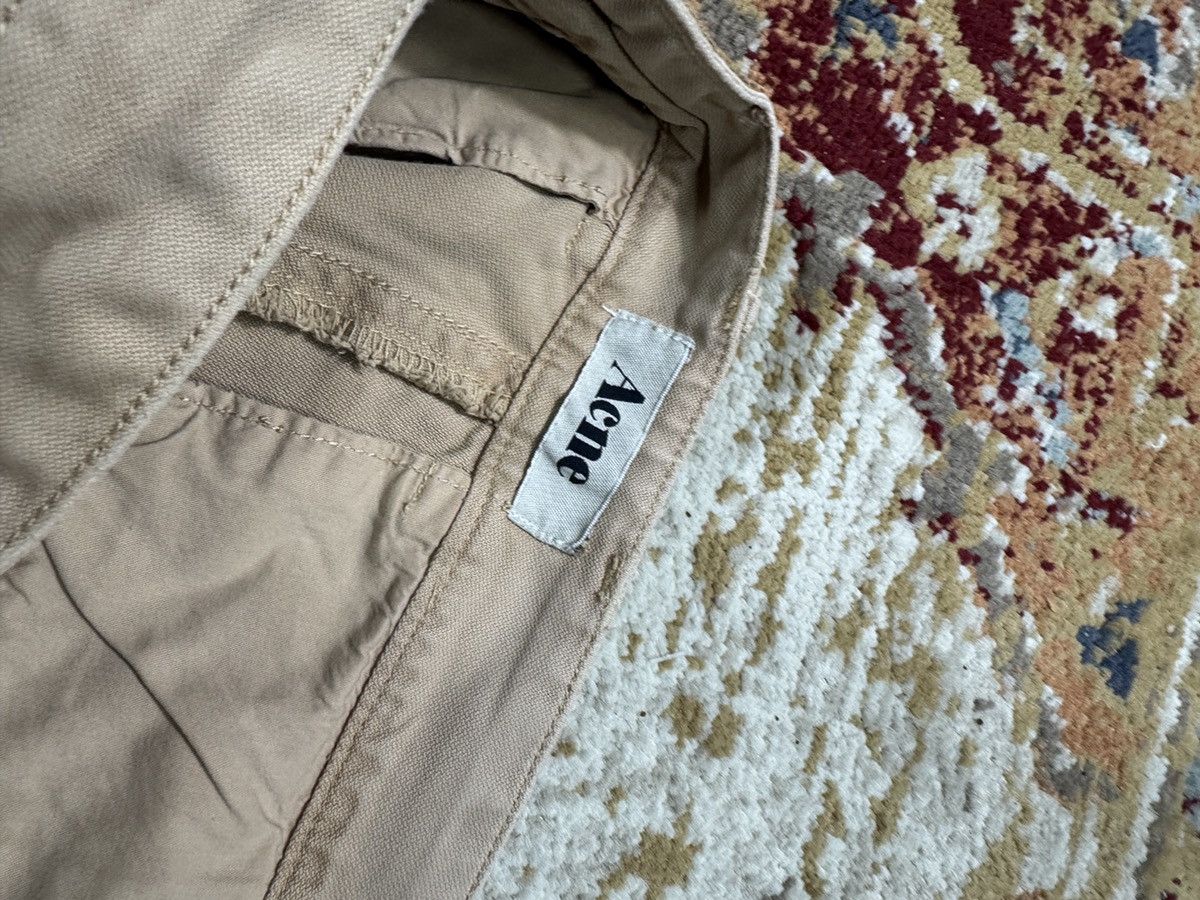 Acne Studios Acne Studios Chino Pants Beige Vintage Y2K Slim Straigth Size US 32 / EU 48 - 4 Thumbnail