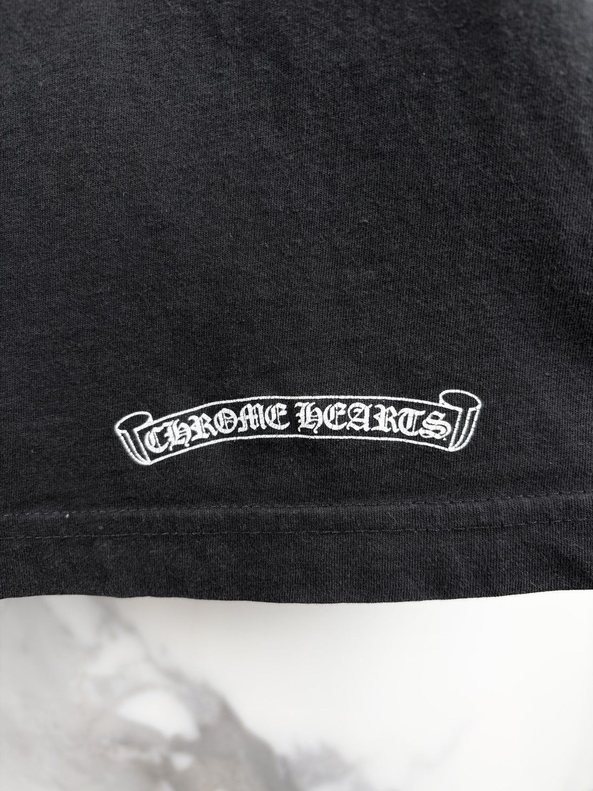 Chrome Hearts Chrome Hearts Vine Dagger Scroll Logo Pocket Tshirt Black Size US M / EU 48-50 / 2 - 5 Thumbnail