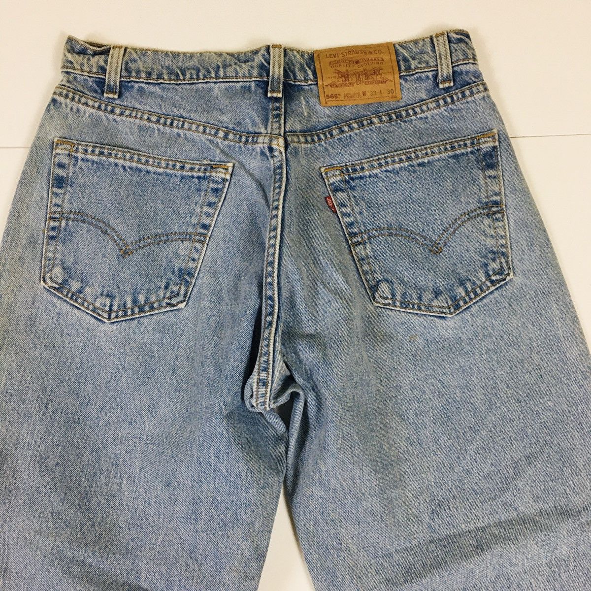 Levi's Vintage 90s Levi’s 565 Extra Loose Straight Leg Size US 33 - 7 Thumbnail