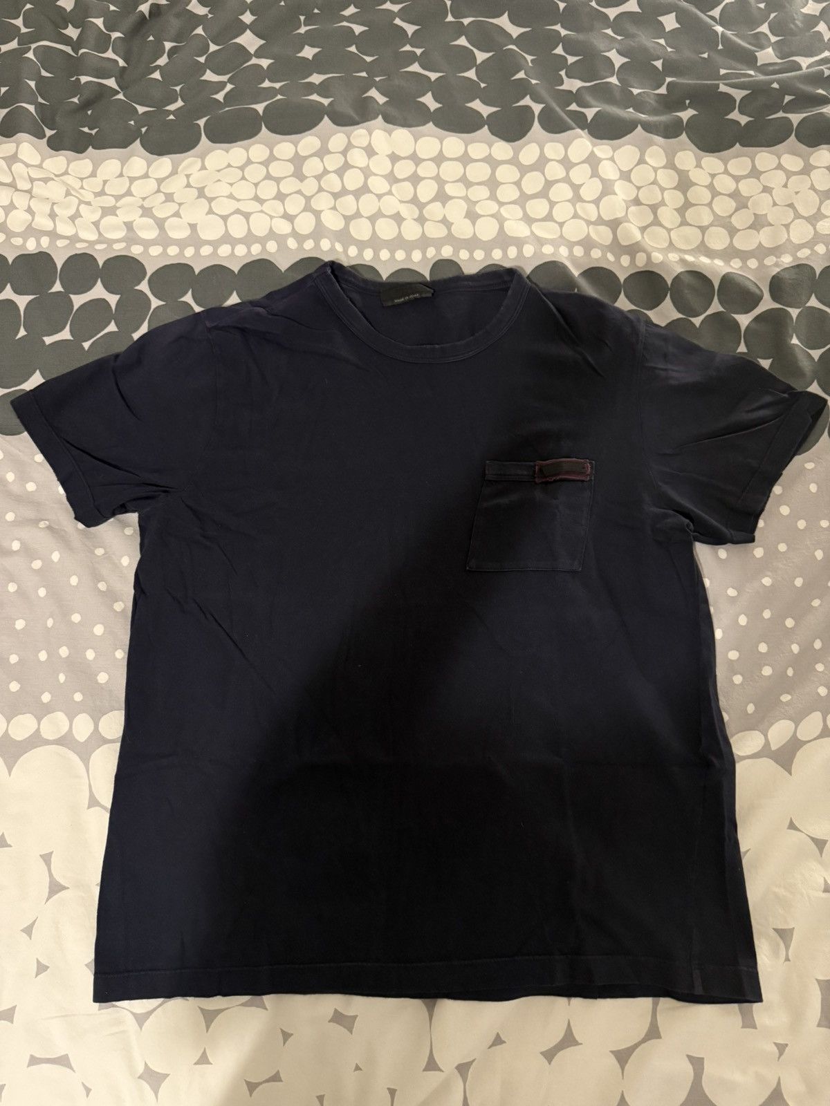 Prada Vintage distressed pocket t-shirt Size US M / EU 48-50 / 2 - 1 Thumbnail