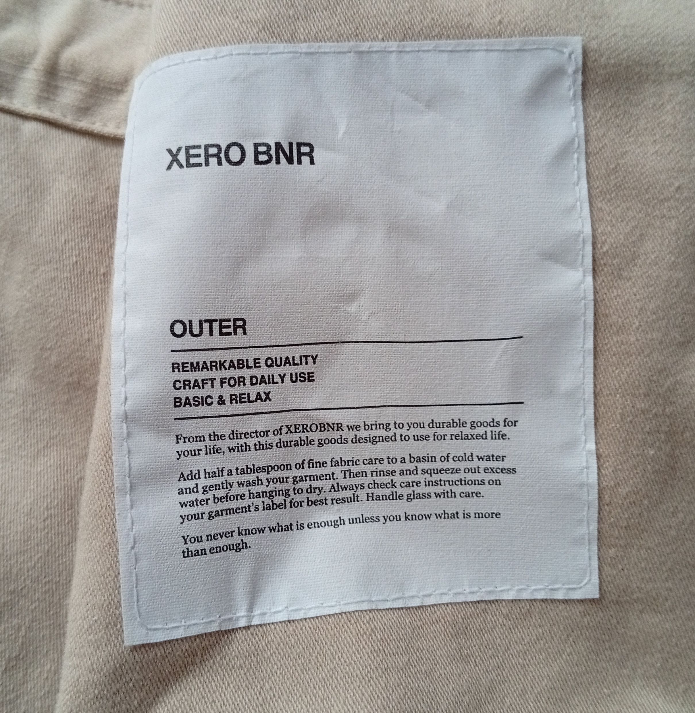 Japanese Brand Xerobnr oversized M-65 short jacket Size US L / EU 52-54 / 3 - 5 Thumbnail