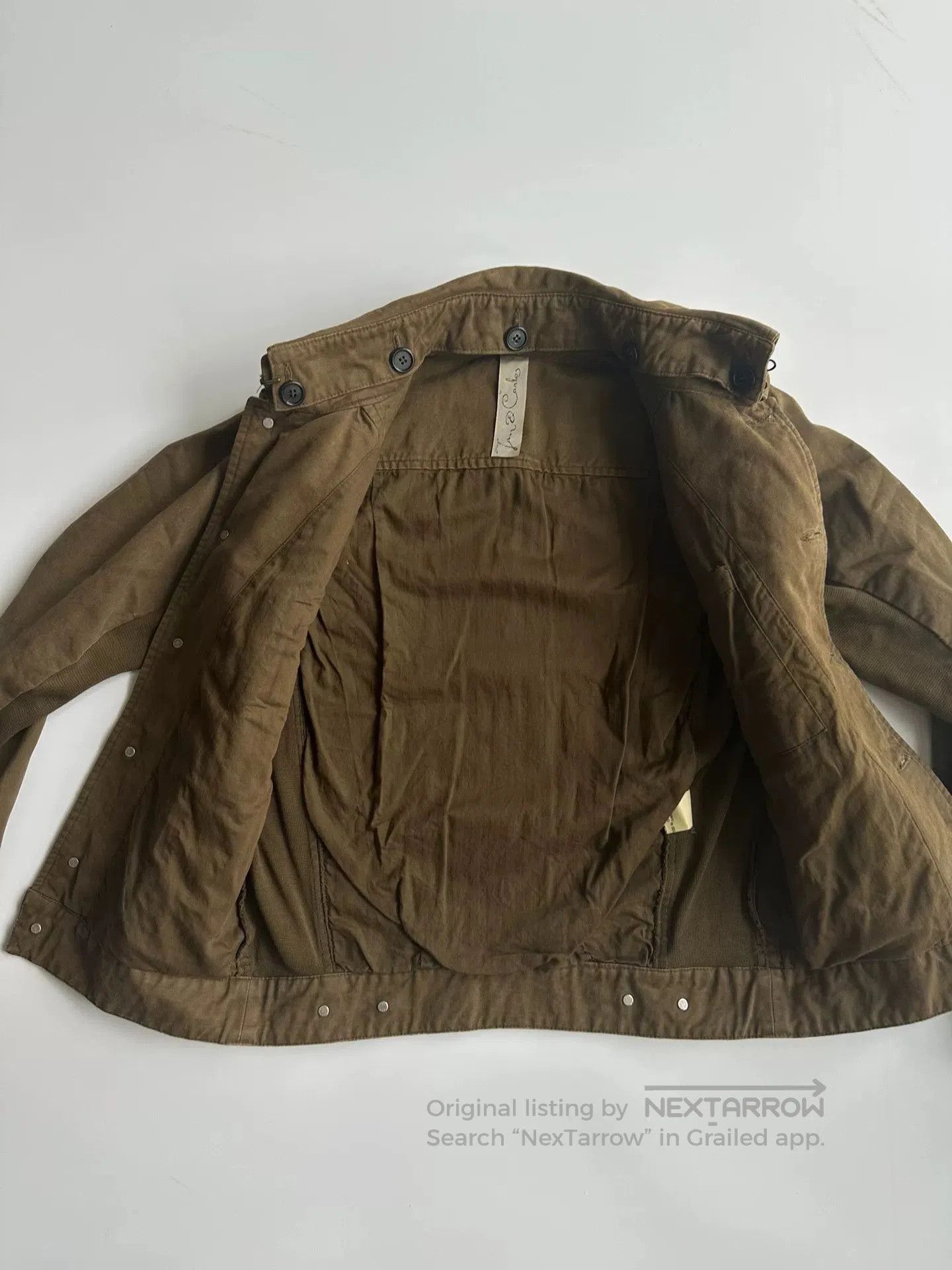 VINNY's Vintage Italian Military Jacket for Sale. Size US S / EU 44-46 / 1 - 4 Thumbnail