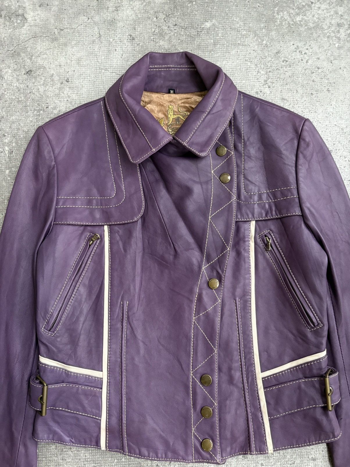 Japanese Brand RAMONES LETHER JACKET ASK ENQUIRED Size M / US 6-8 / IT 42-44 - 3 Thumbnail