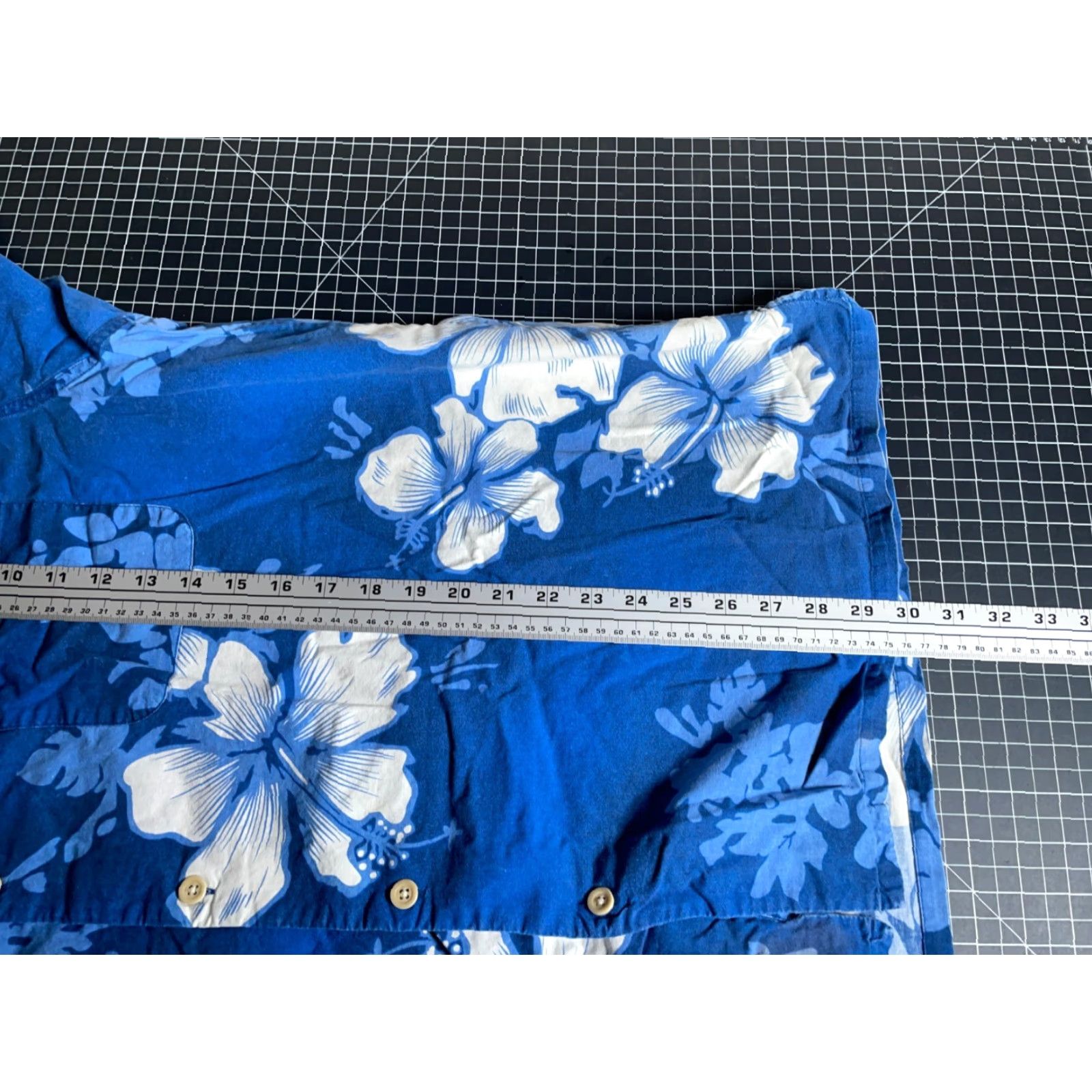 Polo Ralph Lauren Polo Jeans Loop Collar Shirt Men's 2XL Blue Floral Aloha Hawaiian Ralph Lauren Shirt Casual 90s Hipster Retro Size US XXL / EU 58 / 5 - 7 Thumbnail