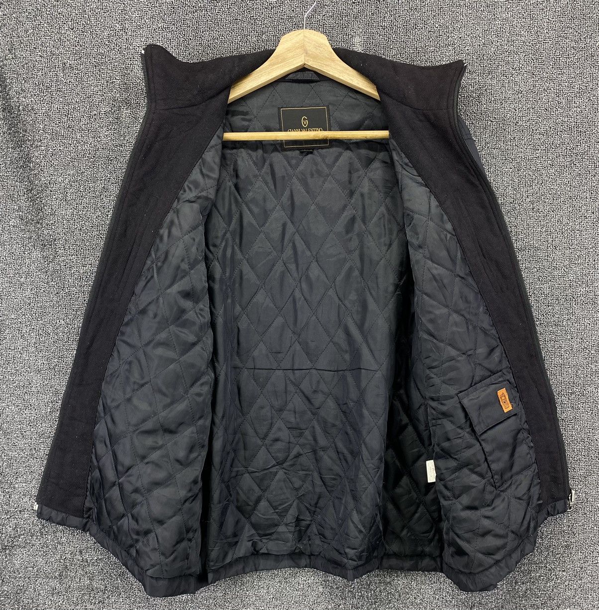Japanese Brand Vintage Gianni Valentino Black Jacket Size US M / EU 48-50 / 2 - 6 Thumbnail
