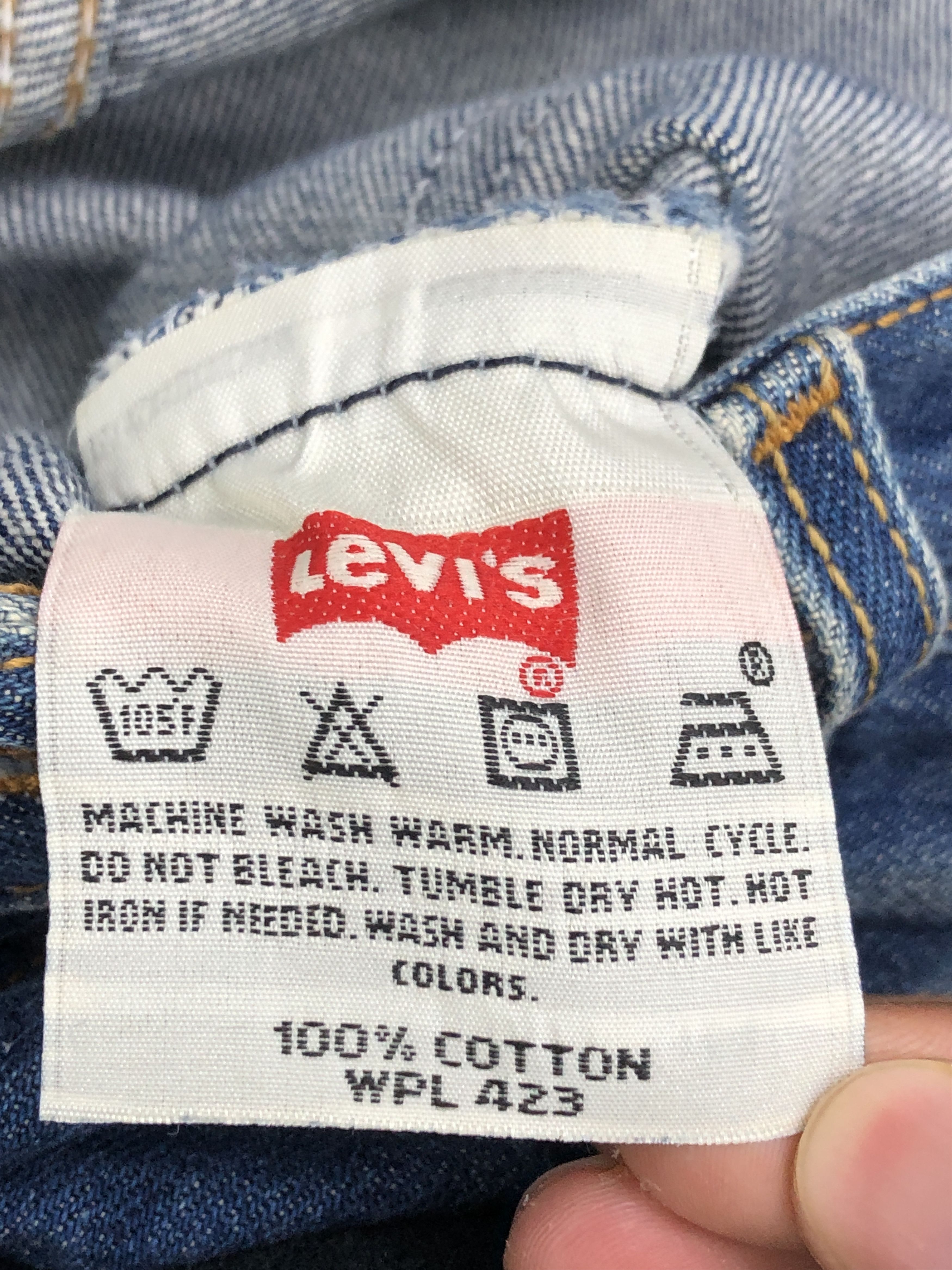 Levi's Vintage Levi's 501 Faded Blue Jeans DP2297 Size US 34 / EU 50 - 7 Thumbnail