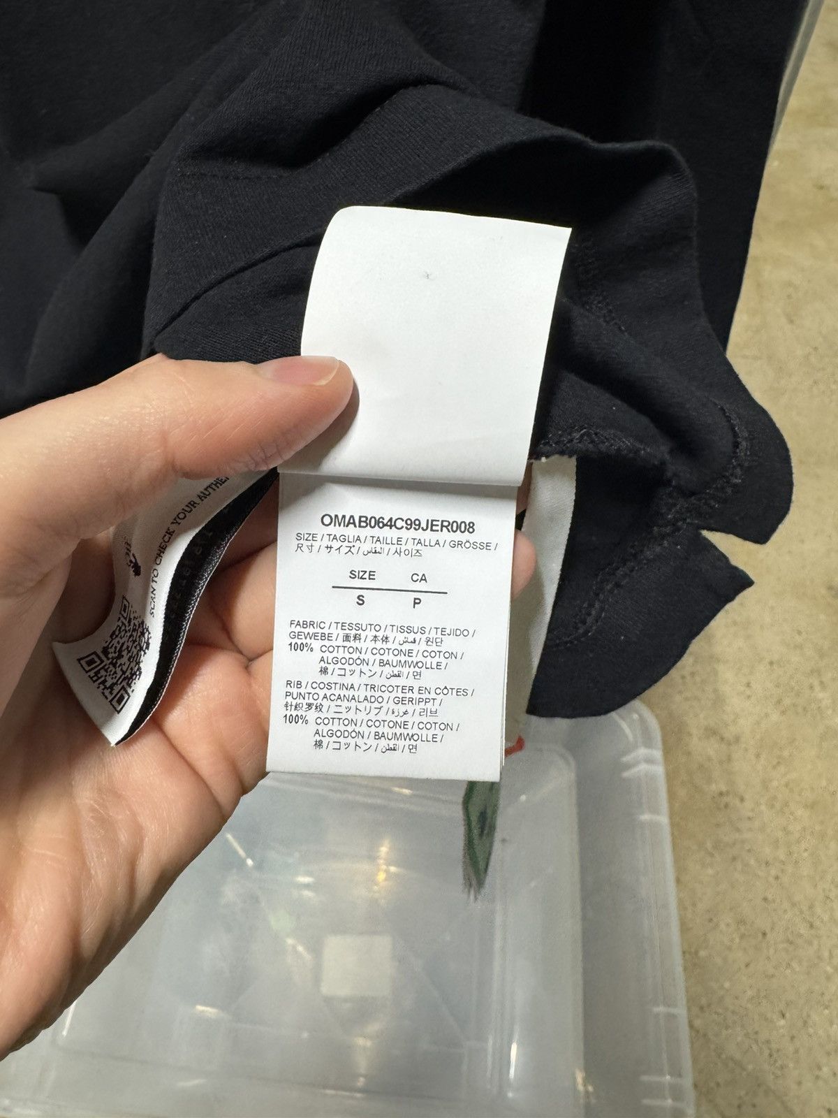 Off-White Off-White Caravaggio Lute Long Sleeve T-Shirt NEW 500$ Size US S / EU 44-46 / 1 - 6 Thumbnail
