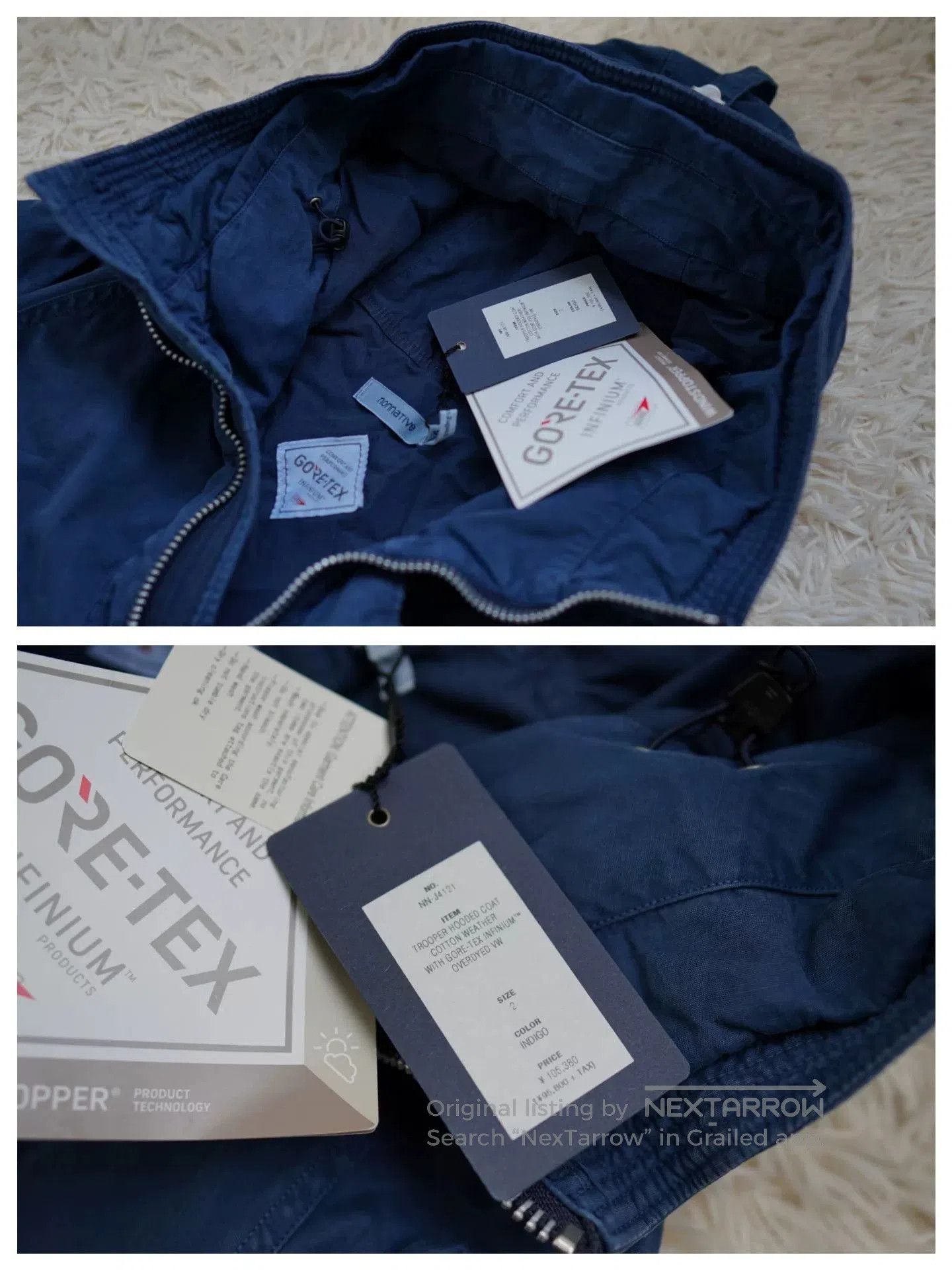 Nonnative nonnative Trooper Hooded Coat Gore. Size US M / EU 48-50 / 2 - 8 Thumbnail