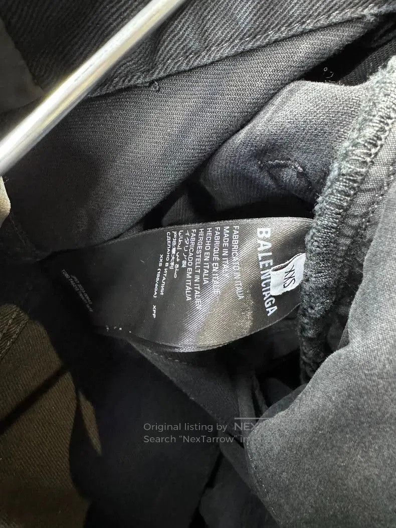 Balenciaga Balenciaga 23 Black Baggy Wide-Leg Jeans. Size US 26 / EU 42 - 7 Thumbnail