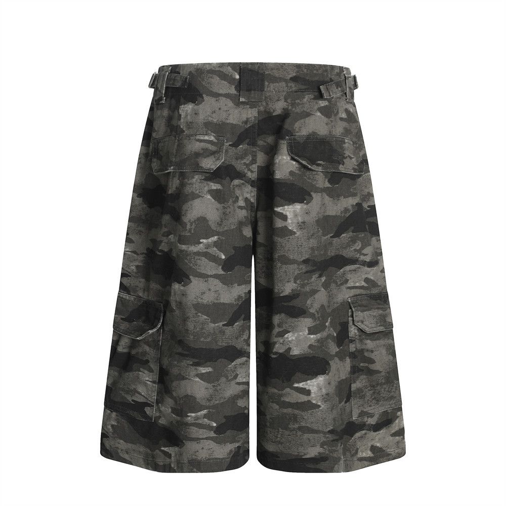 Japanese Brand × Jean American retro men's multi-pocket camouflage cargo shorts Size US 32 / EU 48 - 3 Thumbnail