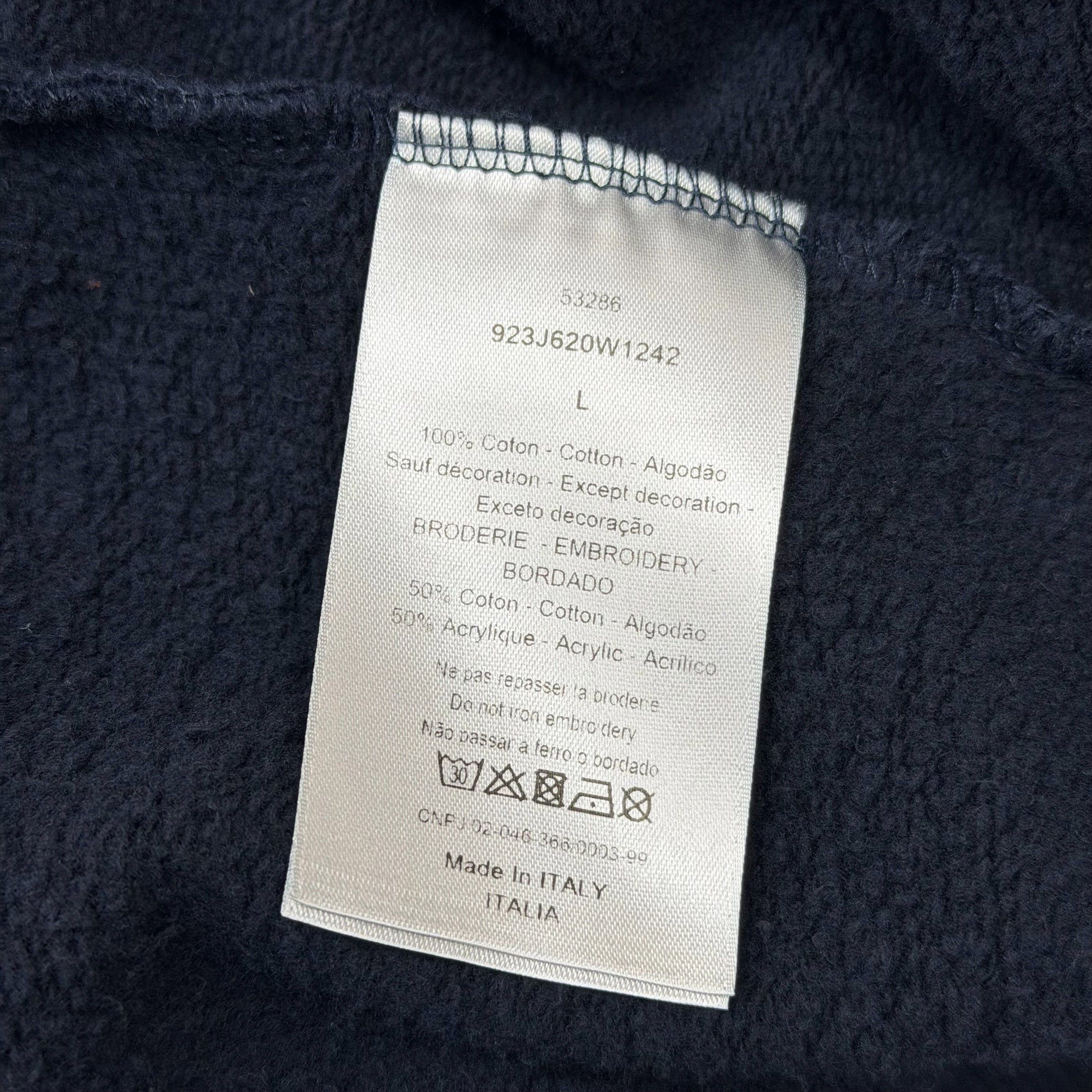 Dior Dior x Kaws Pink Bee Logo Sweatshirt Navy L Size US L / EU 52-54 / 3 - 5 Thumbnail