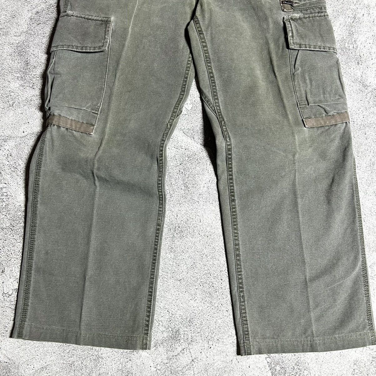 Levi's 90s Levis Multipocket Cargo Canvas Olive Green Size US 34 / EU 50 - 11 Thumbnail