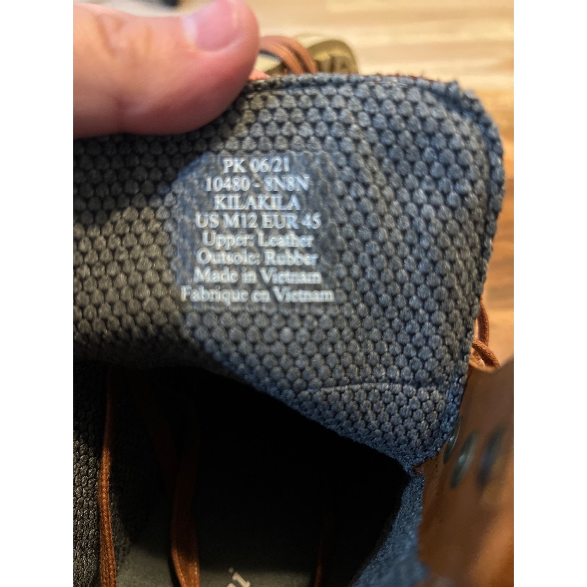 Olukai OLUKAI Kilakila Men’s Waterproof Leather Boots - Size 12 NWO Size US 12 / EU 45 - 7 Thumbnail