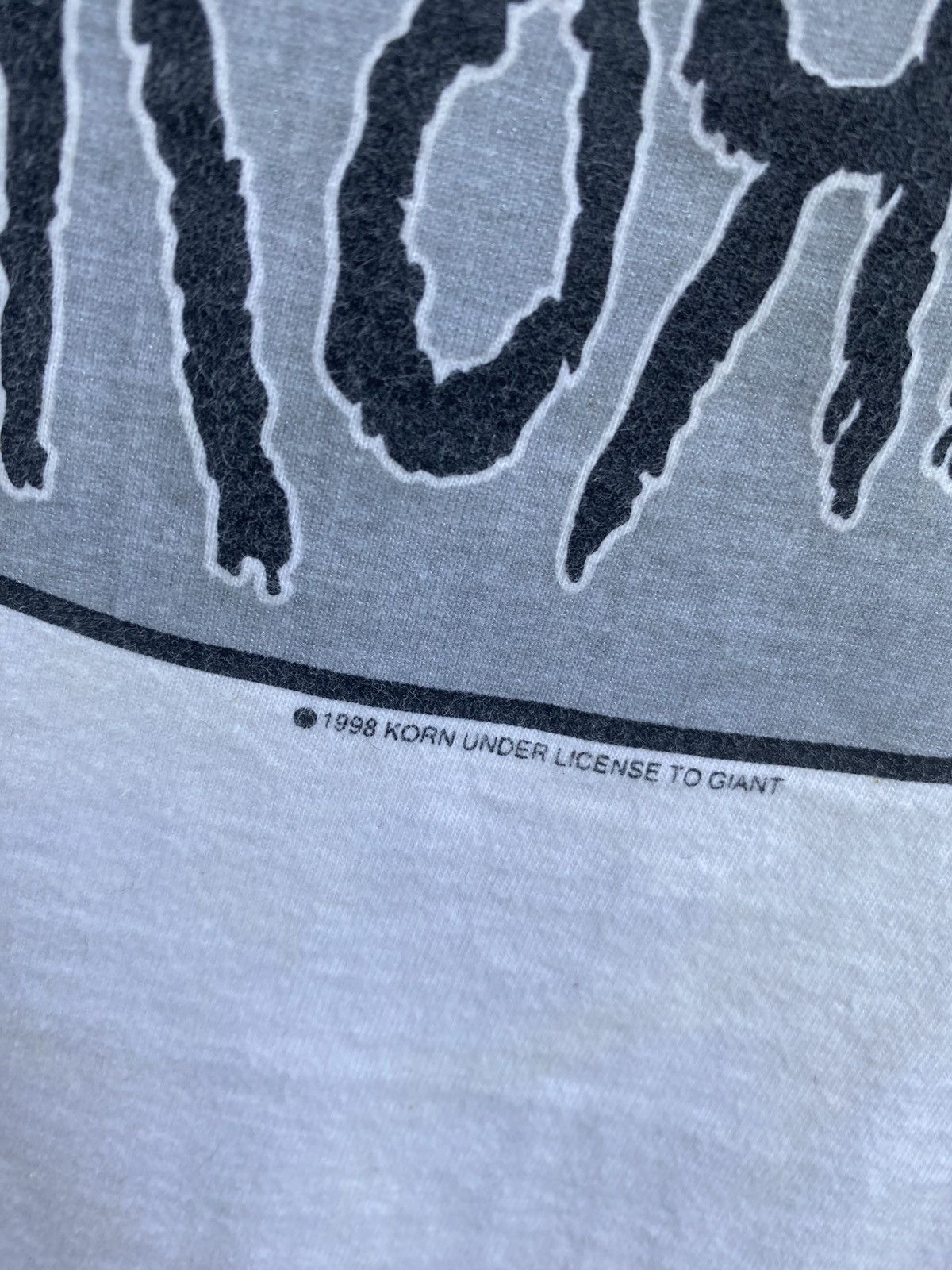 Band Tees Vintage 1998 Distressed Band Korn Tee Size XS / US 0-2 / IT 36-38 - 2 Thumbnail