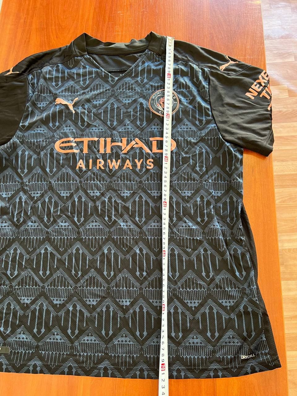 Puma 2019/20 MANCHESTER CITY AWAY SOCCER JERSEY FOOTBALL SHIRT XL Size US XL / EU 56 / 4 - 15 Thumbnail