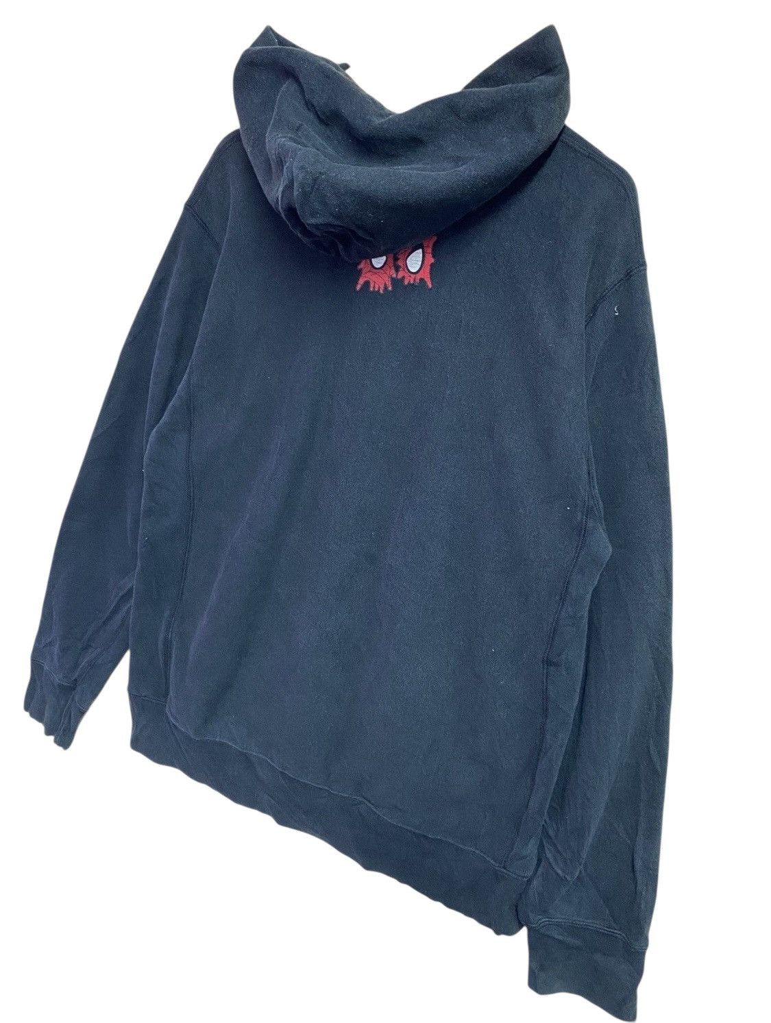 Bape A Bathing Ape (BAPE) x Spider-Man Logo Hoodie Black Size US M / EU 48-50 / 2 - 7 Thumbnail