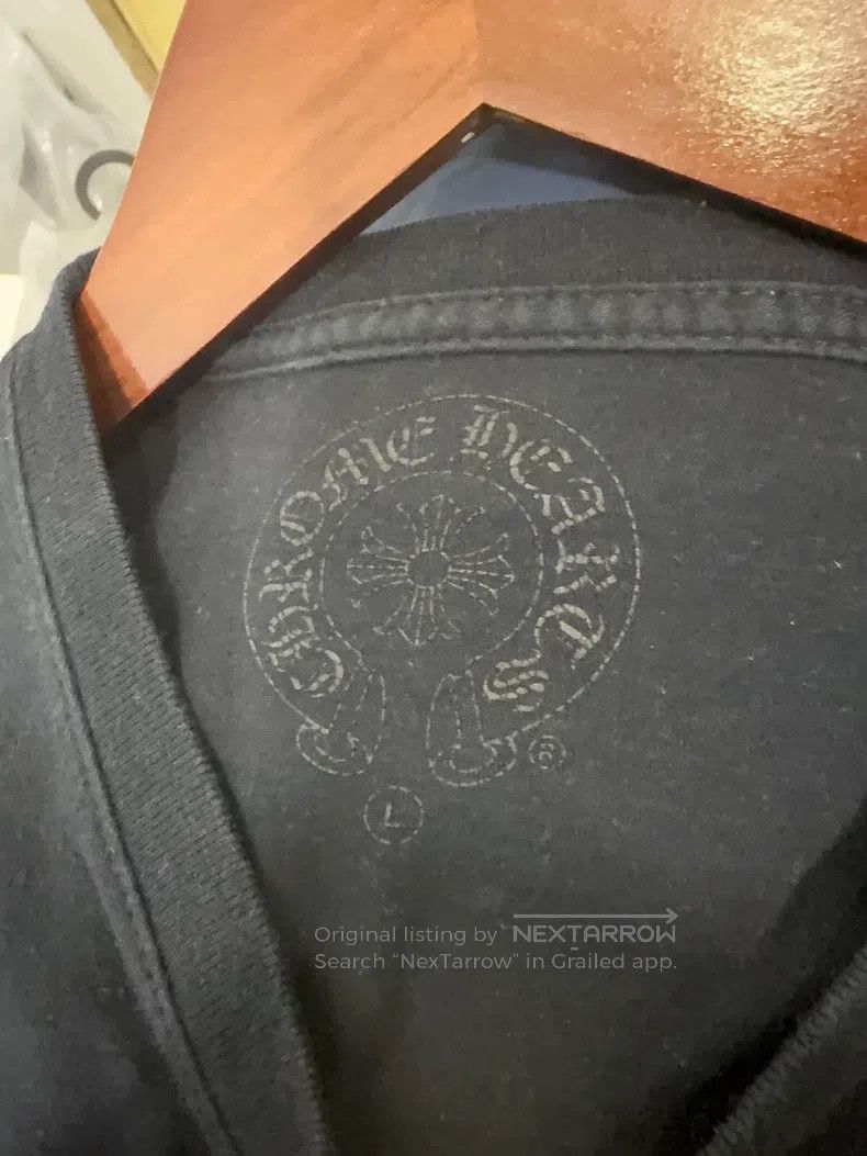 Chrome Hearts CHROME HEARTS Size L Black long-sleeved T-shirt Size US L / EU 52-54 / 3 - 3 Thumbnail