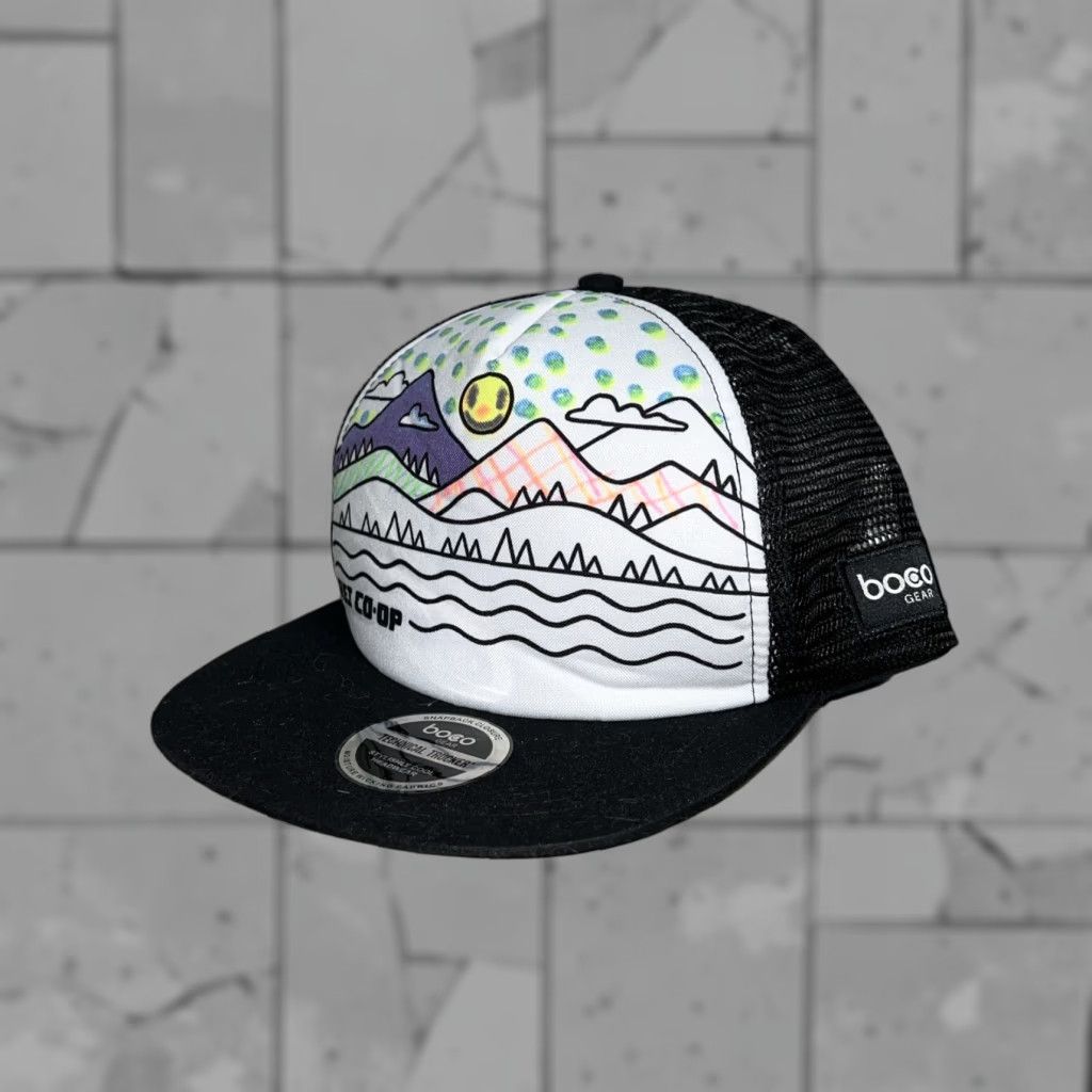 Vintage REI Co-Op Boco Gear Hat Snapback Black Men One Size Size ONE SIZE - 1 Thumbnail