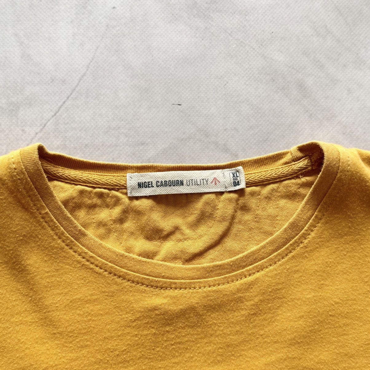 Nigel Cabourn Nigel Coburn Utility Big Logo T-Shirt Ter Y2K Size US XL / EU 56 / 4 - 5 Thumbnail