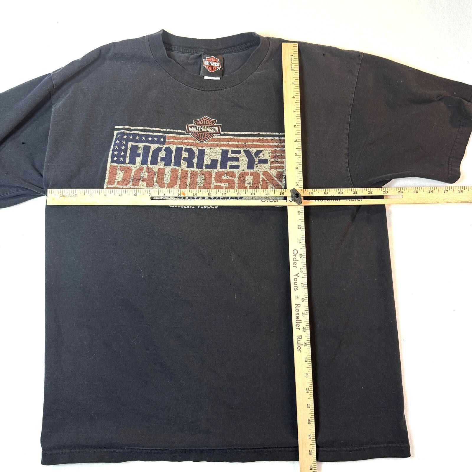 Harley Davidson Harley-Davidson 2007 TShirt Mens 2XL Biker Kansas City Y2K Size US XXL / EU 58 / 5 - 8 Thumbnail