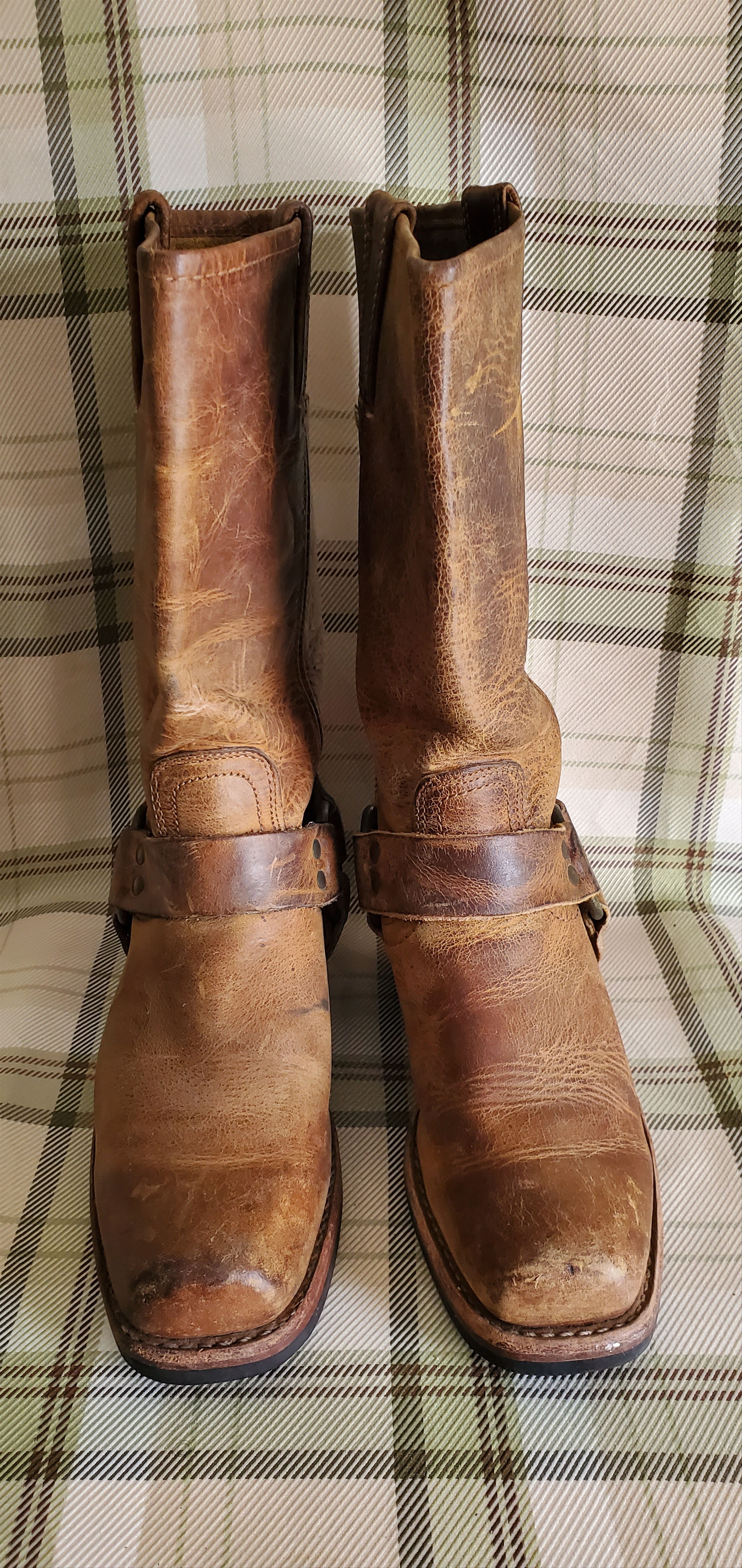 Frye Frye Engineer Pull On Biker Boots Size US 6 / IT 36 - 3 Thumbnail