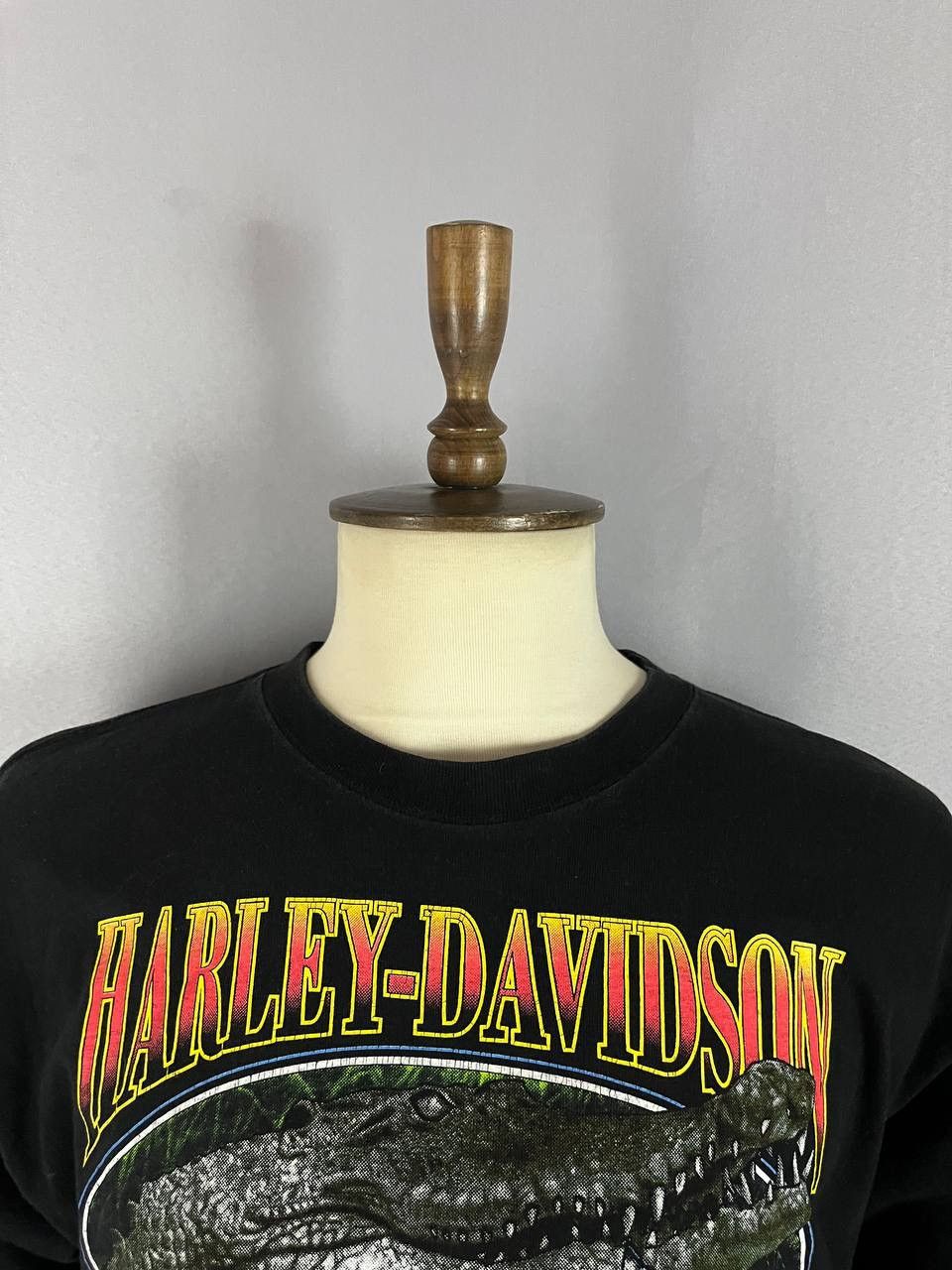Harley Davidson Harley Davidson Tee T Shirt Vintage Australia 1990s Size US XL / EU 56 / 4 - 4 Thumbnail