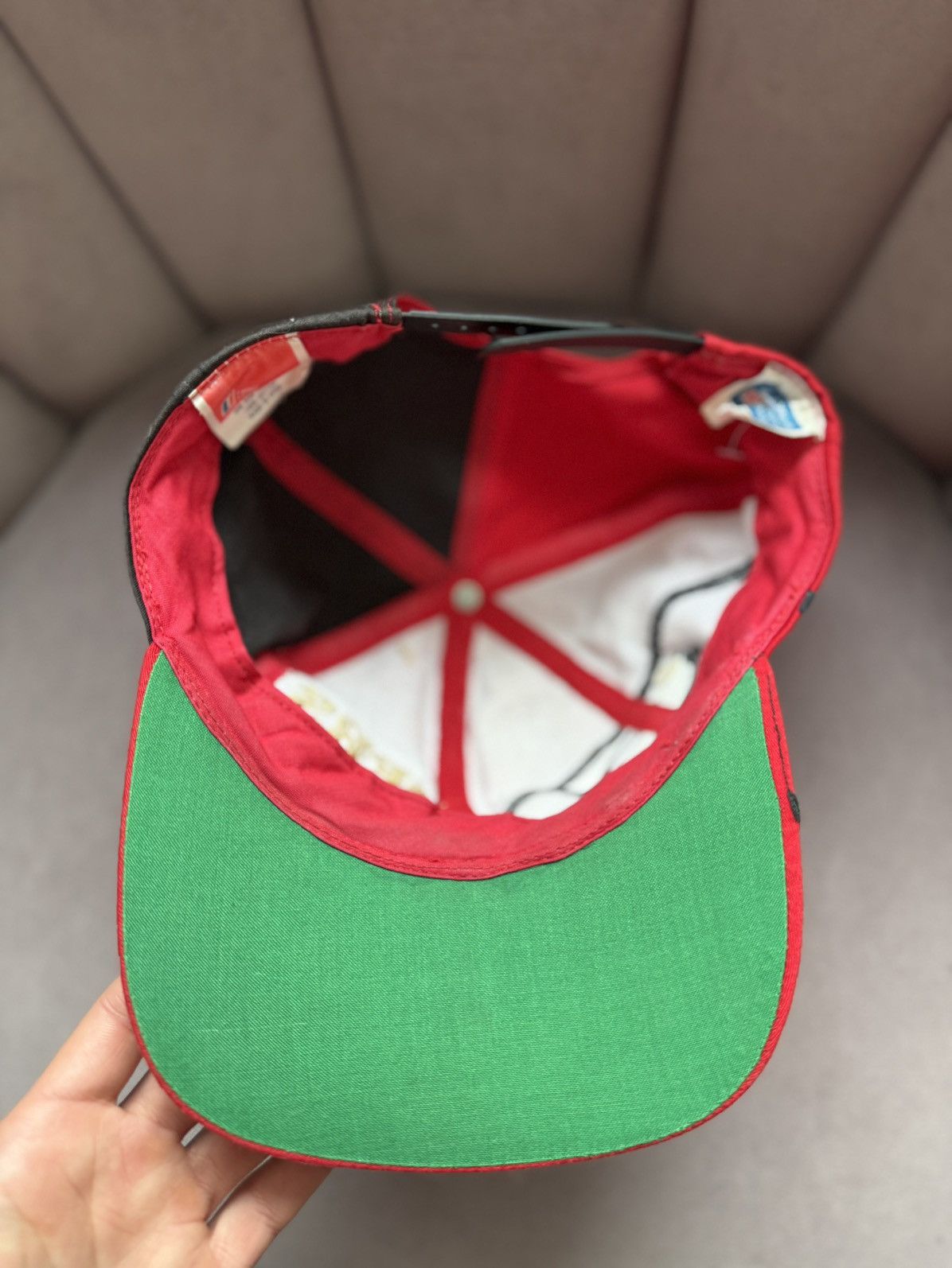 Twins Enterprise Inc. San Francisco 49ers 90s Vintage Snapback Hat NFL big logo Size ONE SIZE - 6 Thumbnail