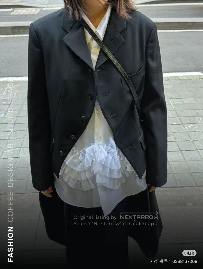 Comme des Garcons Comme Des Garcons Split Blazer Jacket Size XS / US 0-2 / IT 36-38 - 1 Thumbnail