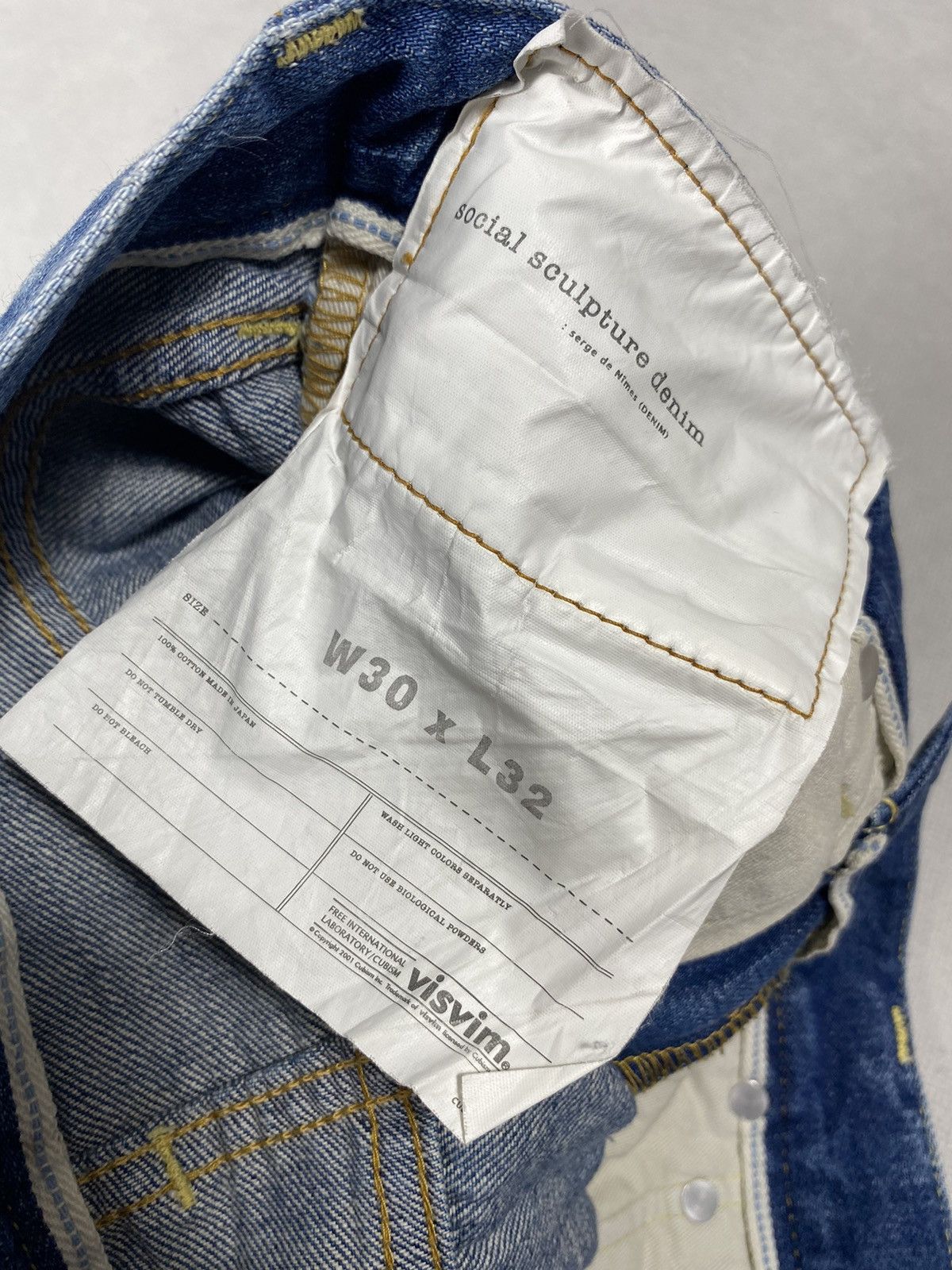 Visvim Visvim Social Sculpture 04D5 denim jeans size 30 Size US 30 / EU 46 - 5 Thumbnail