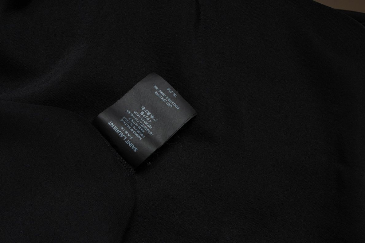 Saint Laurent Paris Saint Laurent, Black silk shirt 2016 Size US XL / EU 56 / 4 - 2 Thumbnail