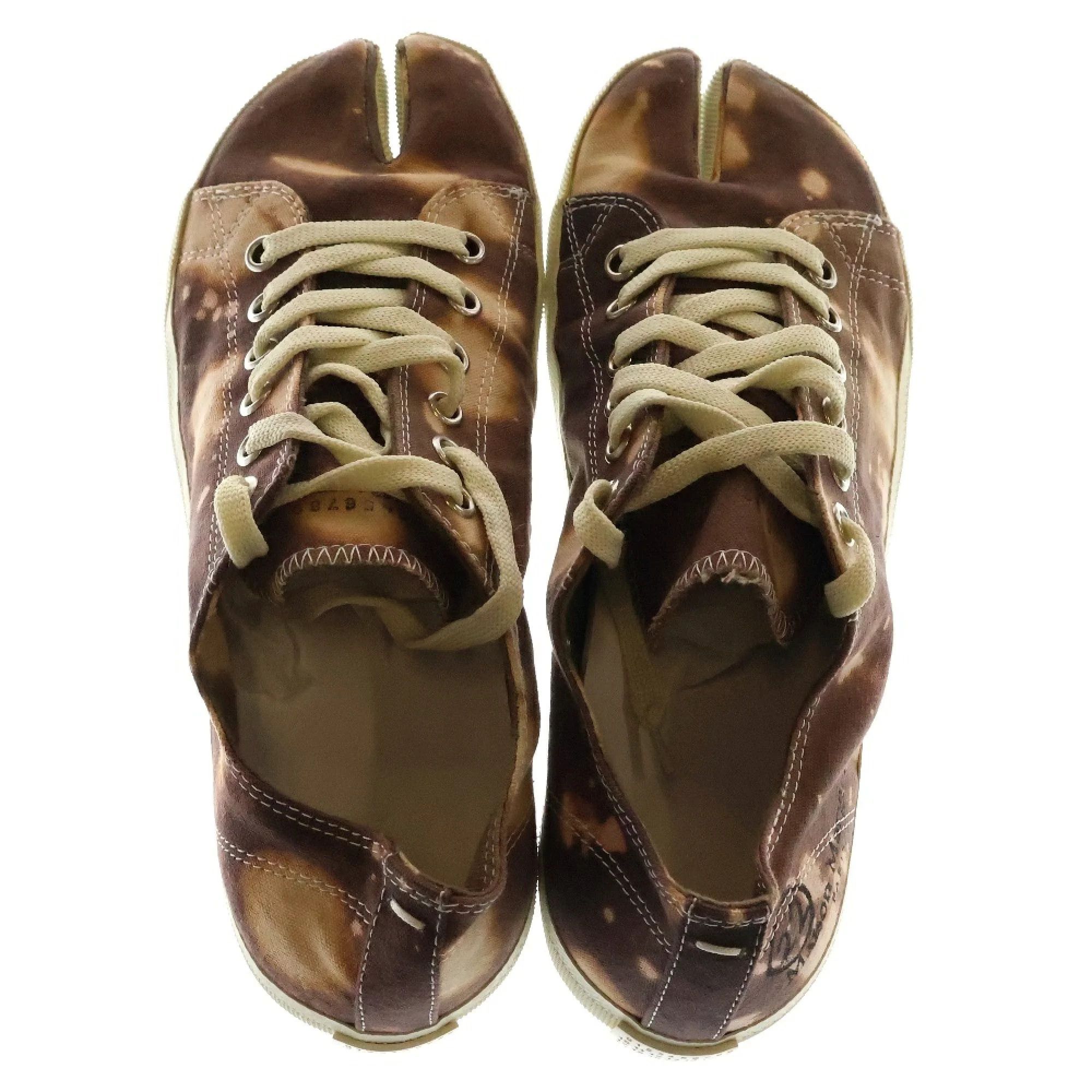 Maison Margiela Maison Margiela 20SS Tabi Tie Dye Pattern Low-cut Sneakers Size US 8 / EU 41 - 5 Thumbnail