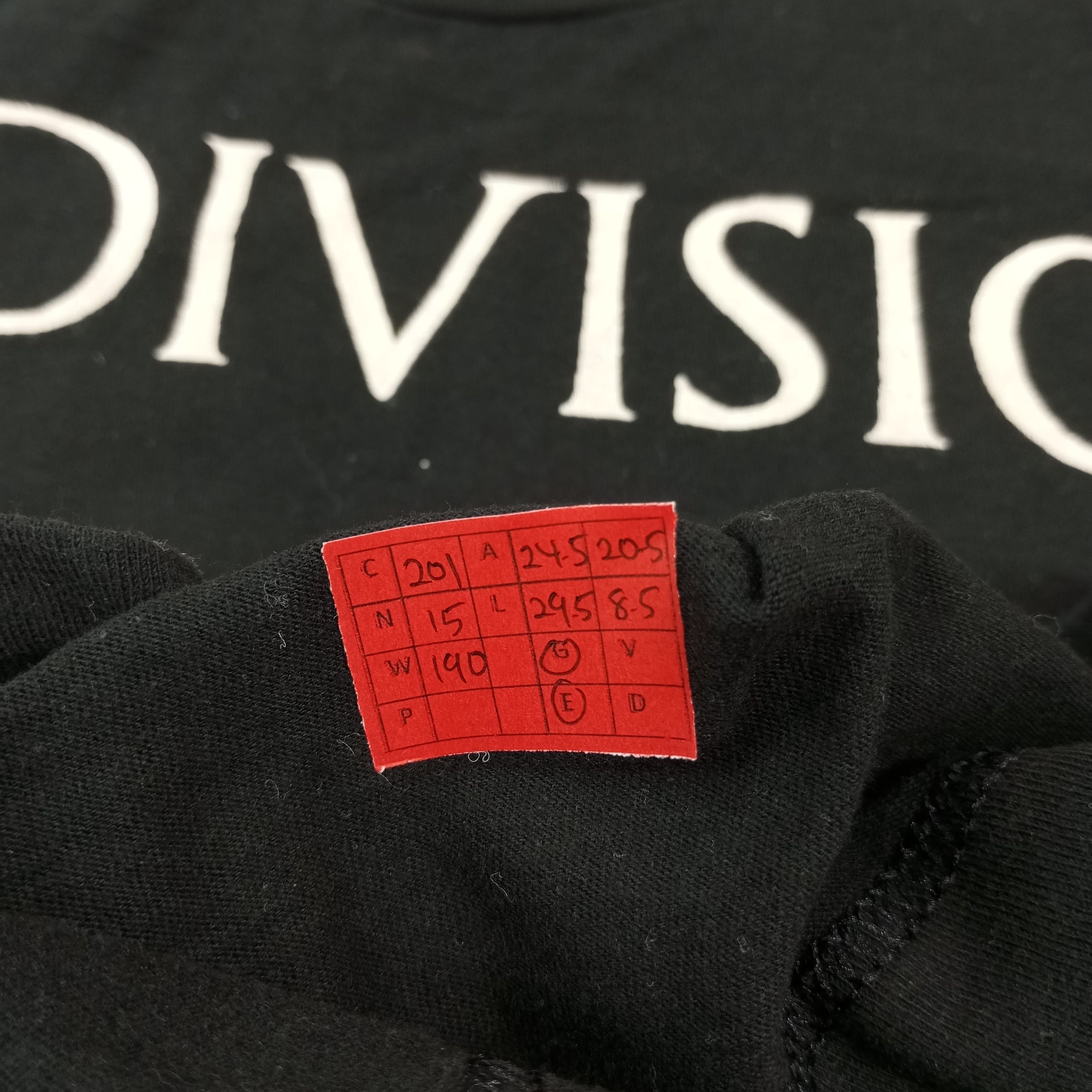 Band Tees × Vintage Joy Division Punk Rock Band Tshirt Size US XL / EU 56 / 4 - 8 Thumbnail