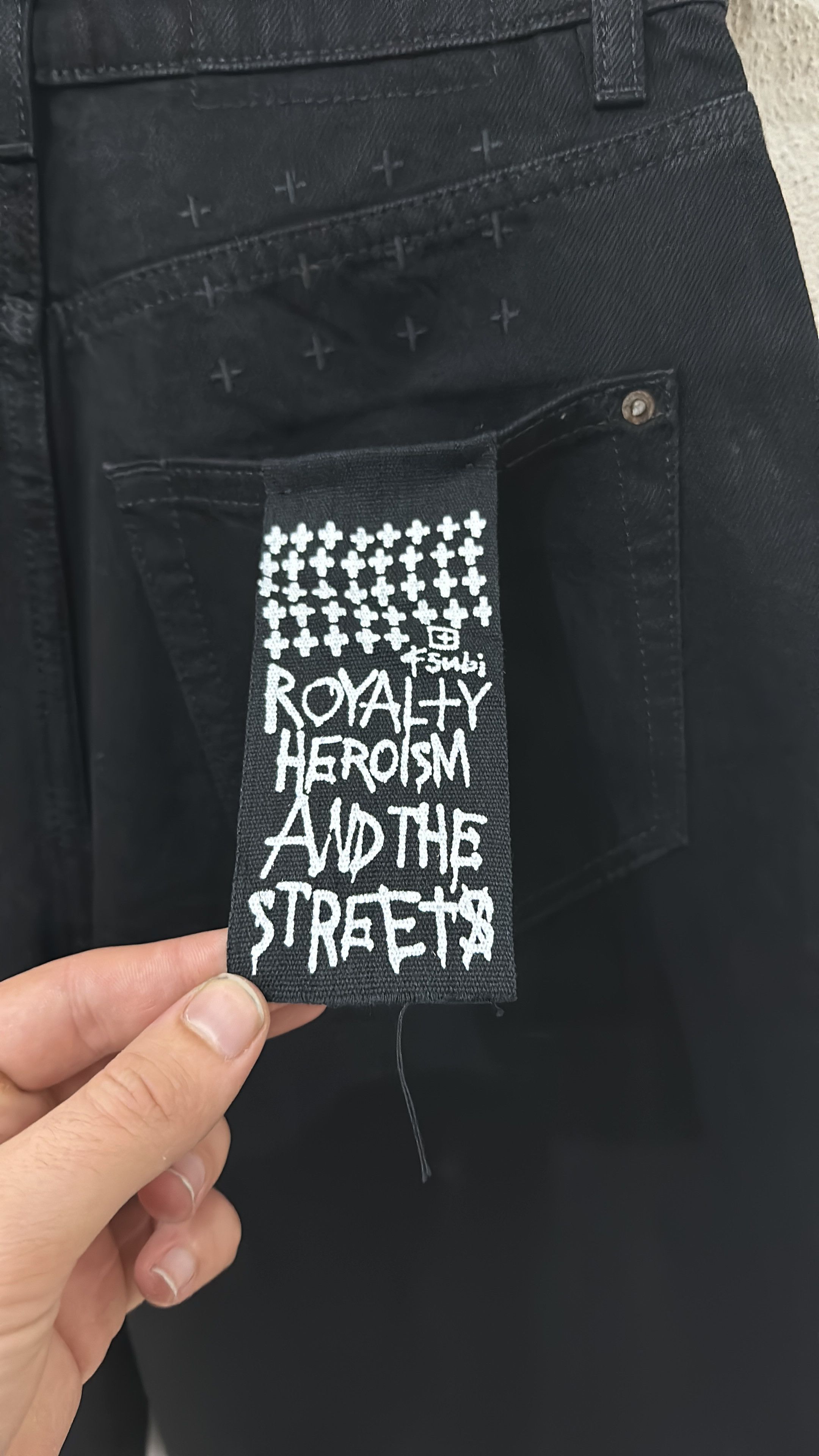 Ksubi Ksubi Never Worn Black Jean Size 28 Size US 28 / EU 44 - 2 Thumbnail