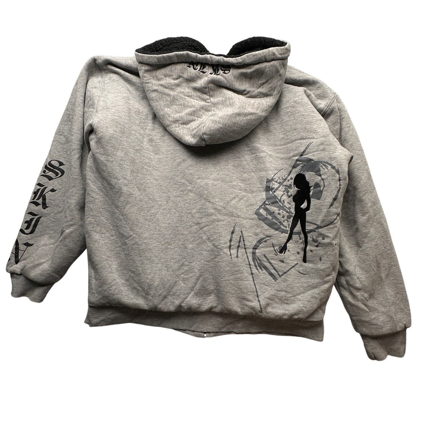 Other Vintage Skin Industries Sherpa Zip Hoodie Sweatshirt Large Size US L / EU 52-54 / 3 - 2 Thumbnail