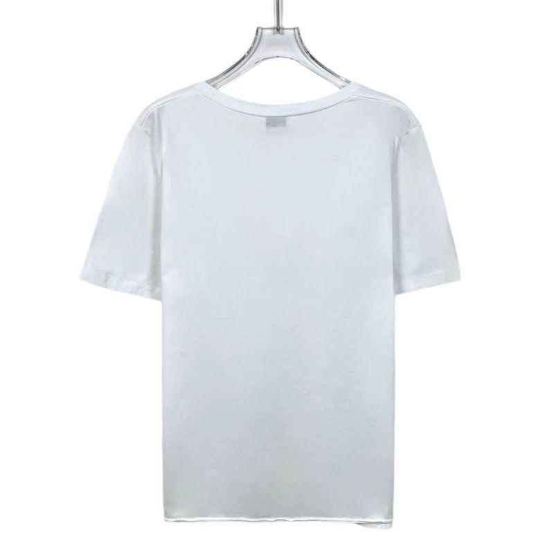 Saint Laurent Paris Saint Laurent White Logo printed cotton crewneck T-shirt 25 Size US S / EU 44-46 / 1 - 2 Thumbnail