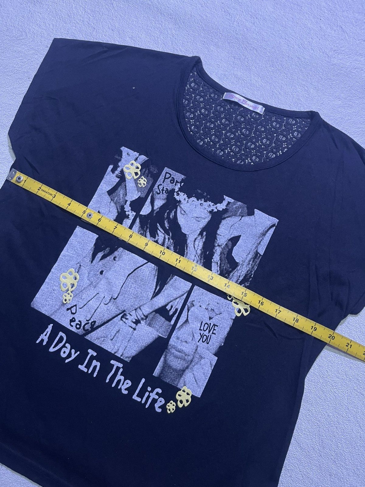 Hysteric Glamour Y2K ANNE BASKET short sleeve tshirt women's Size M / US 6-8 / IT 42-44 - 7 Thumbnail