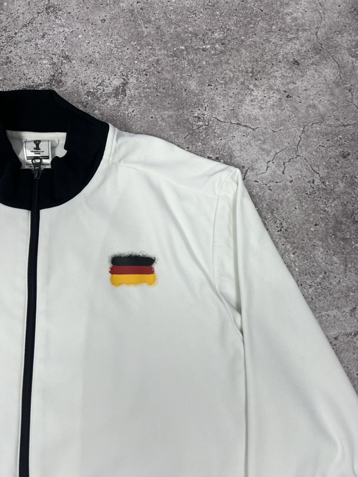 Adidas Adidas Germany FIFA World Cup Track Jacket Size US XL / EU 56 / 4 - 6 Thumbnail