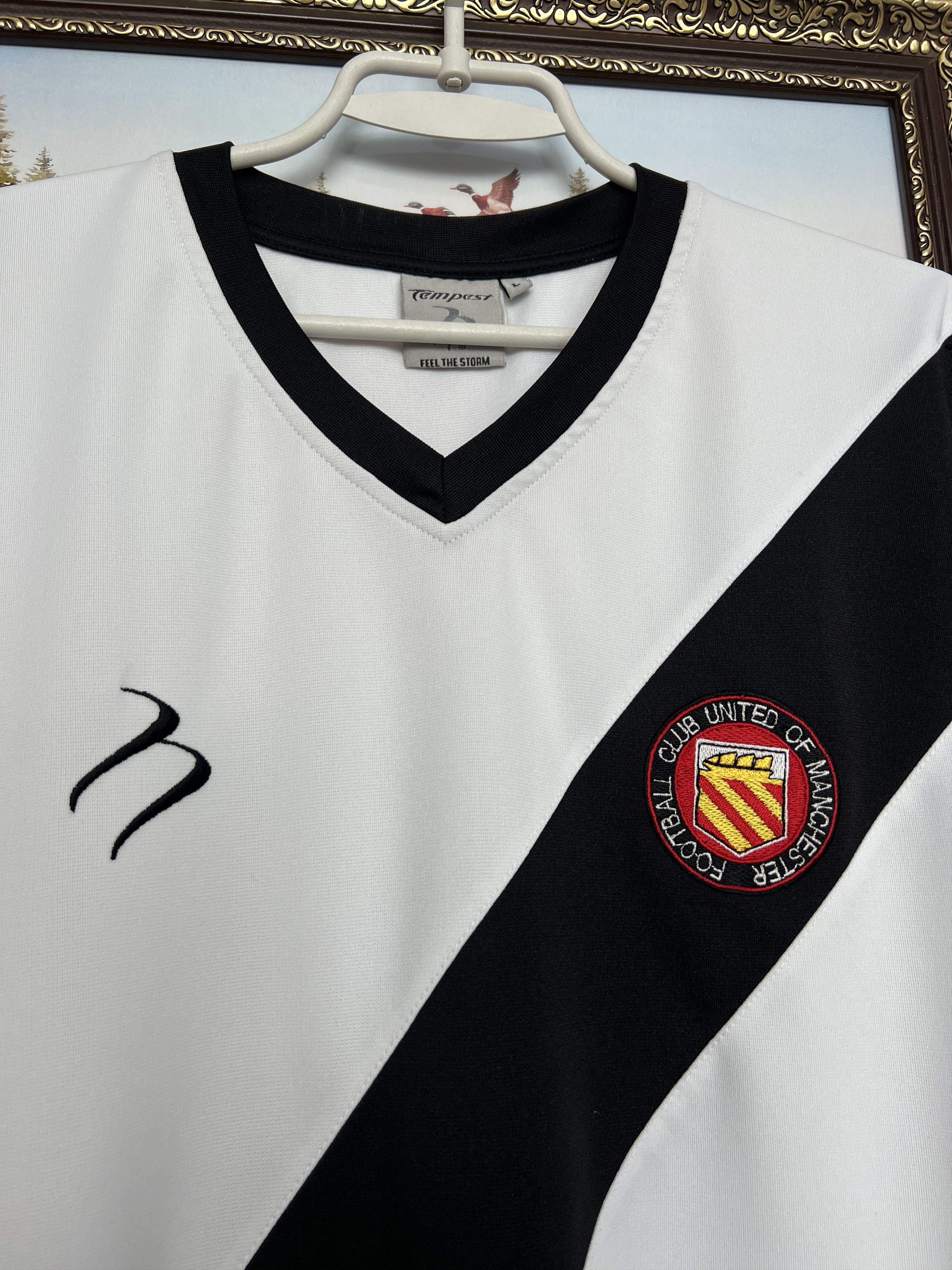 Vintage United of Manchester football shirt Soccer Jersey Trikot Size US L / EU 52-54 / 3 - 3 Thumbnail